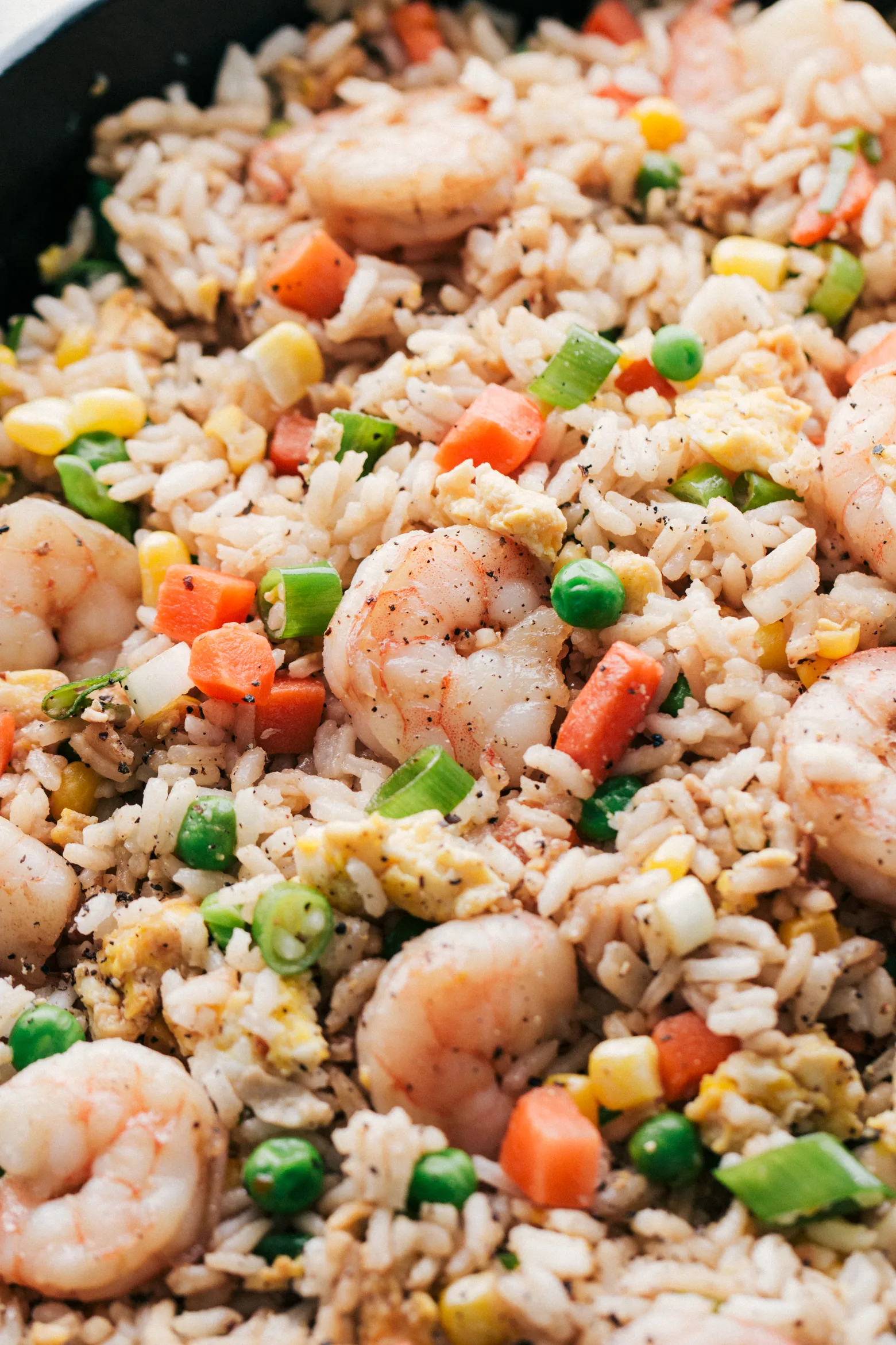 Skillet Shrimp Fried Rice