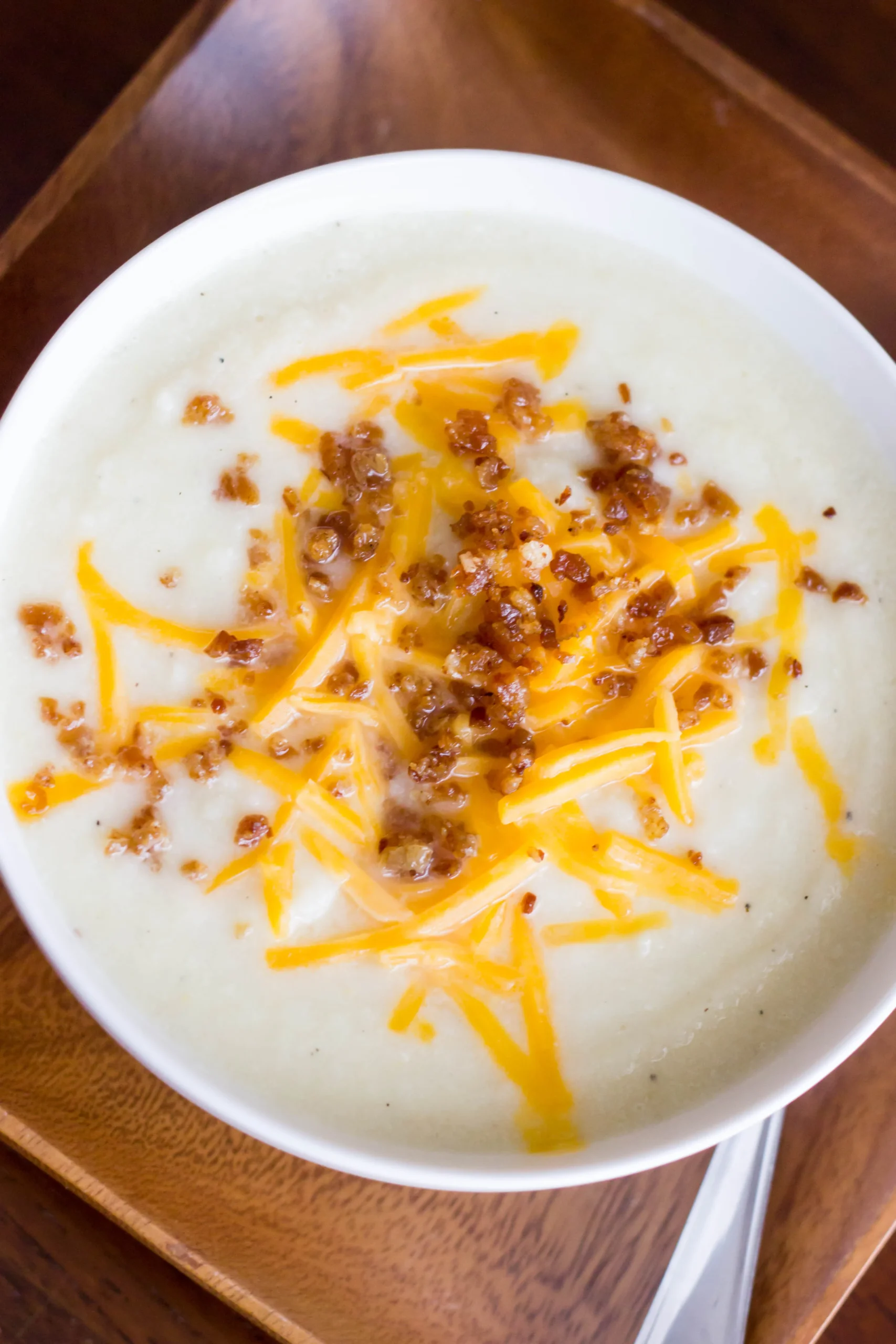 Skinny Baked Potato Soup