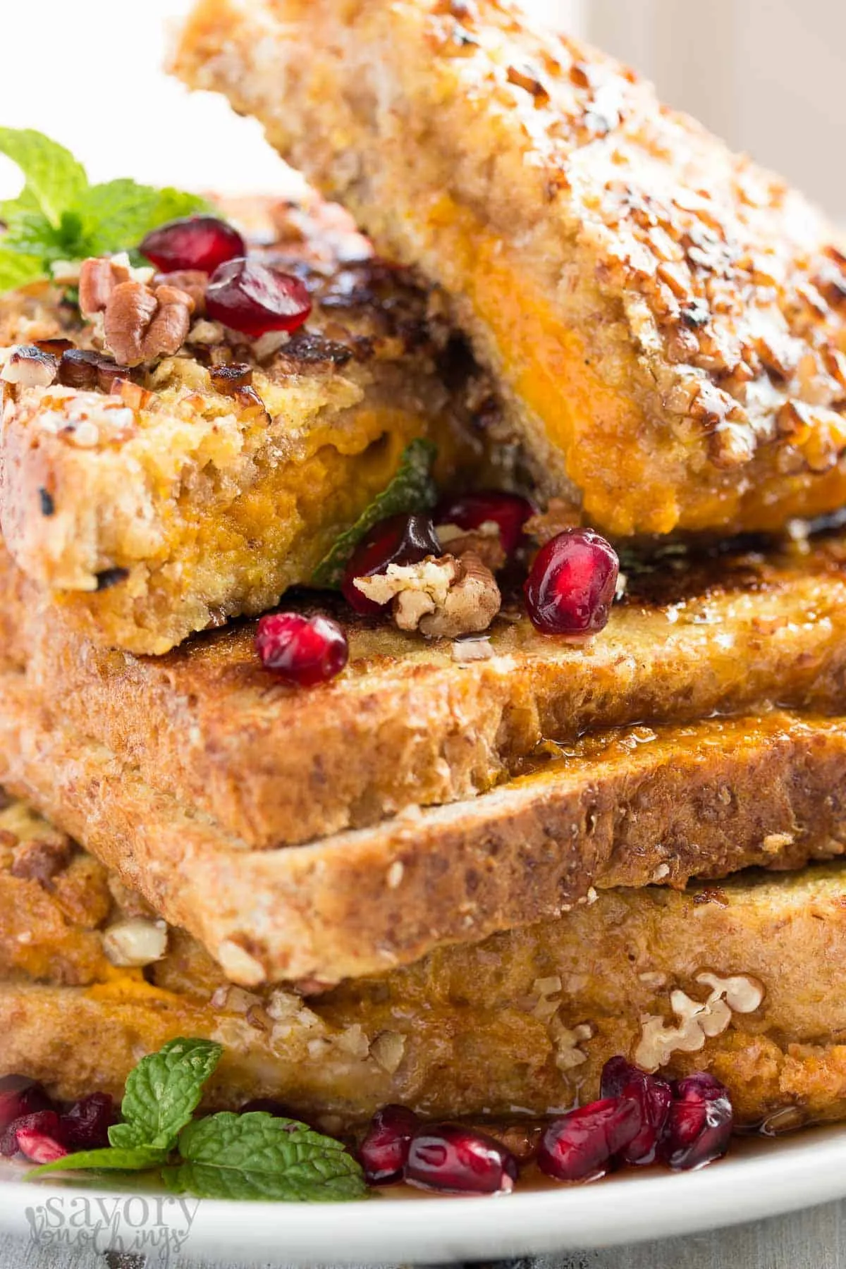 Skinny Crunchy Stuffed French Toast