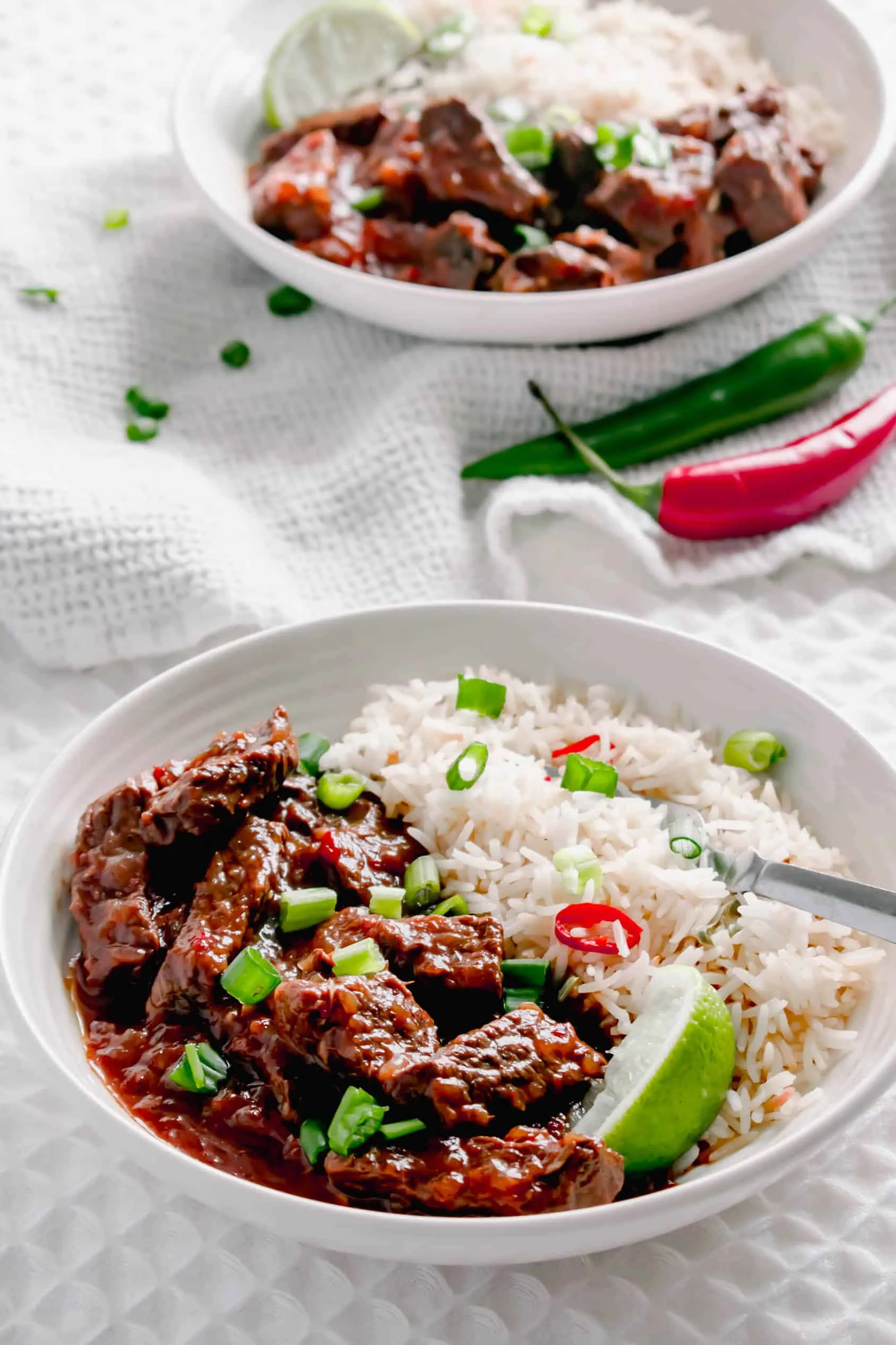 Slow Cooked Spicy Asian Beef