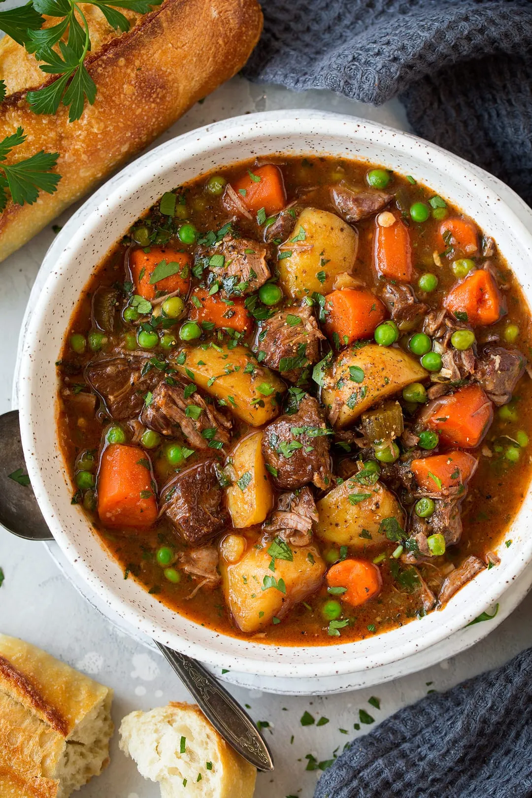 Slow Cooker Beef Stew Weekend Potluck