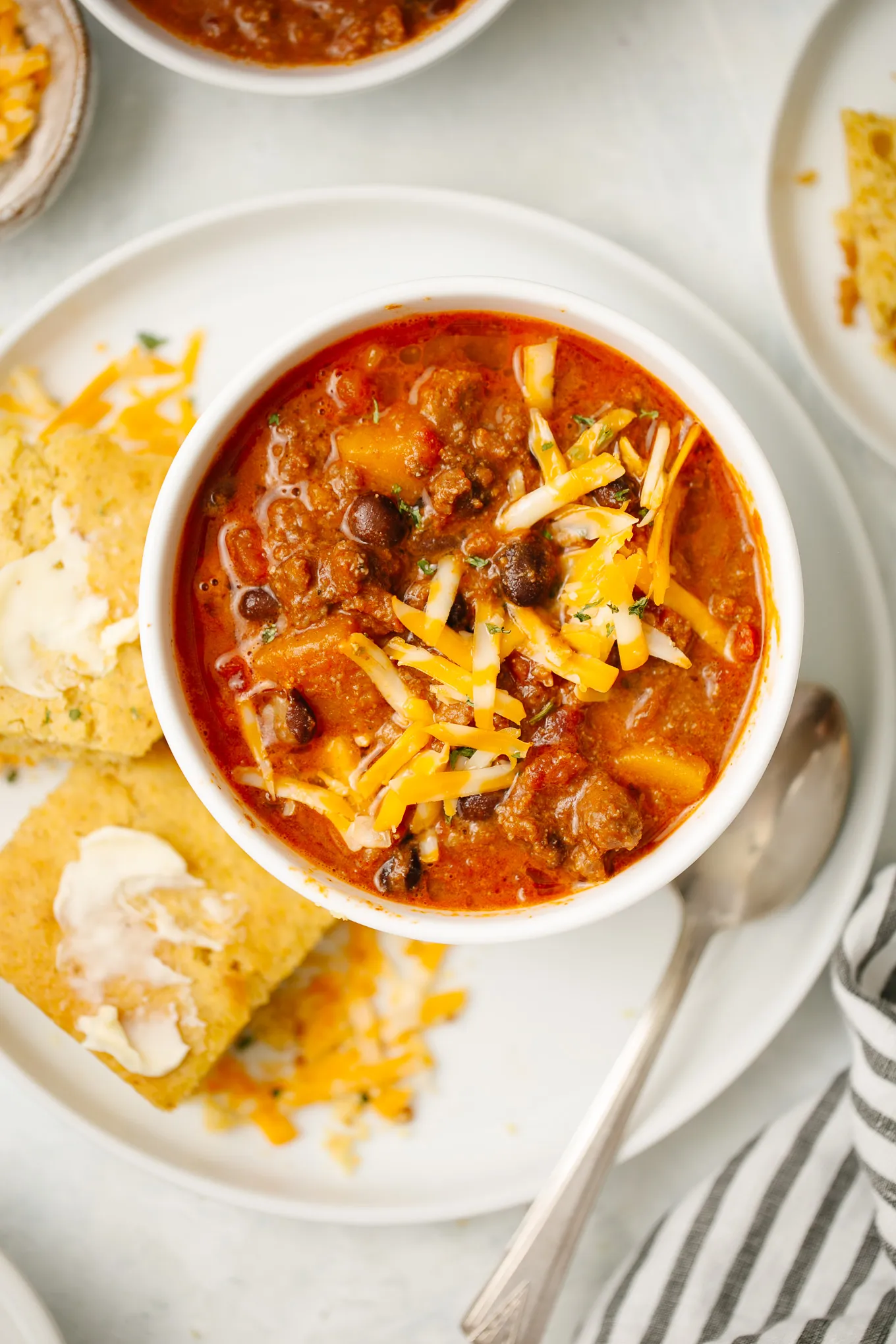 Slow Cooker Beef Sweet Potato Chili