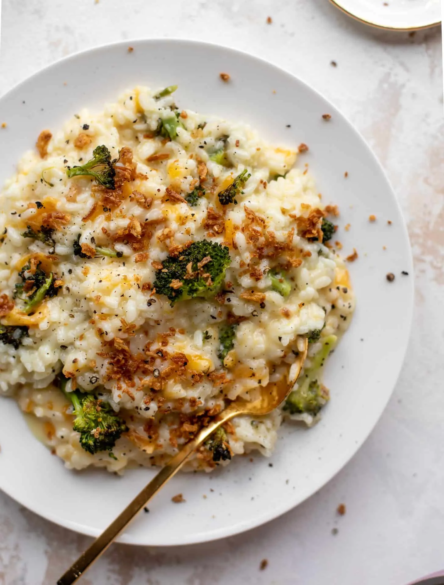 Slow Cooker Broccoli Risotto