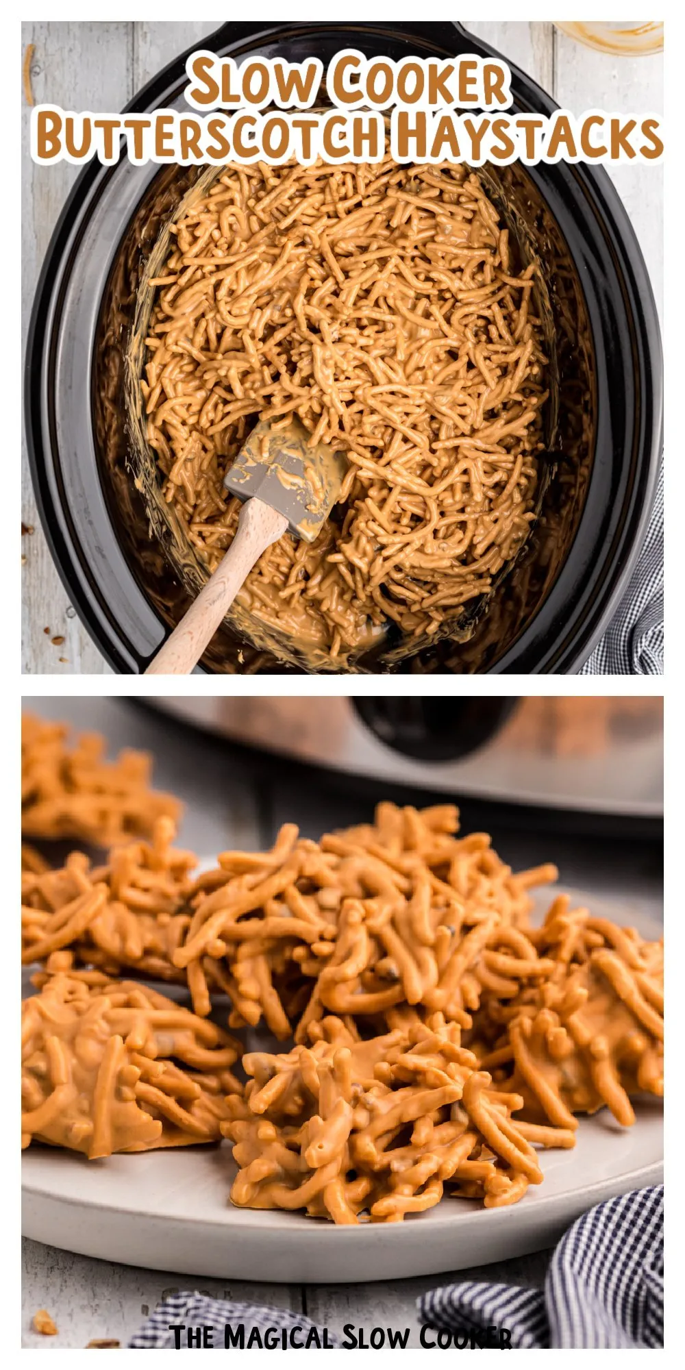 Slow Cooker Butterscotch Haystacks