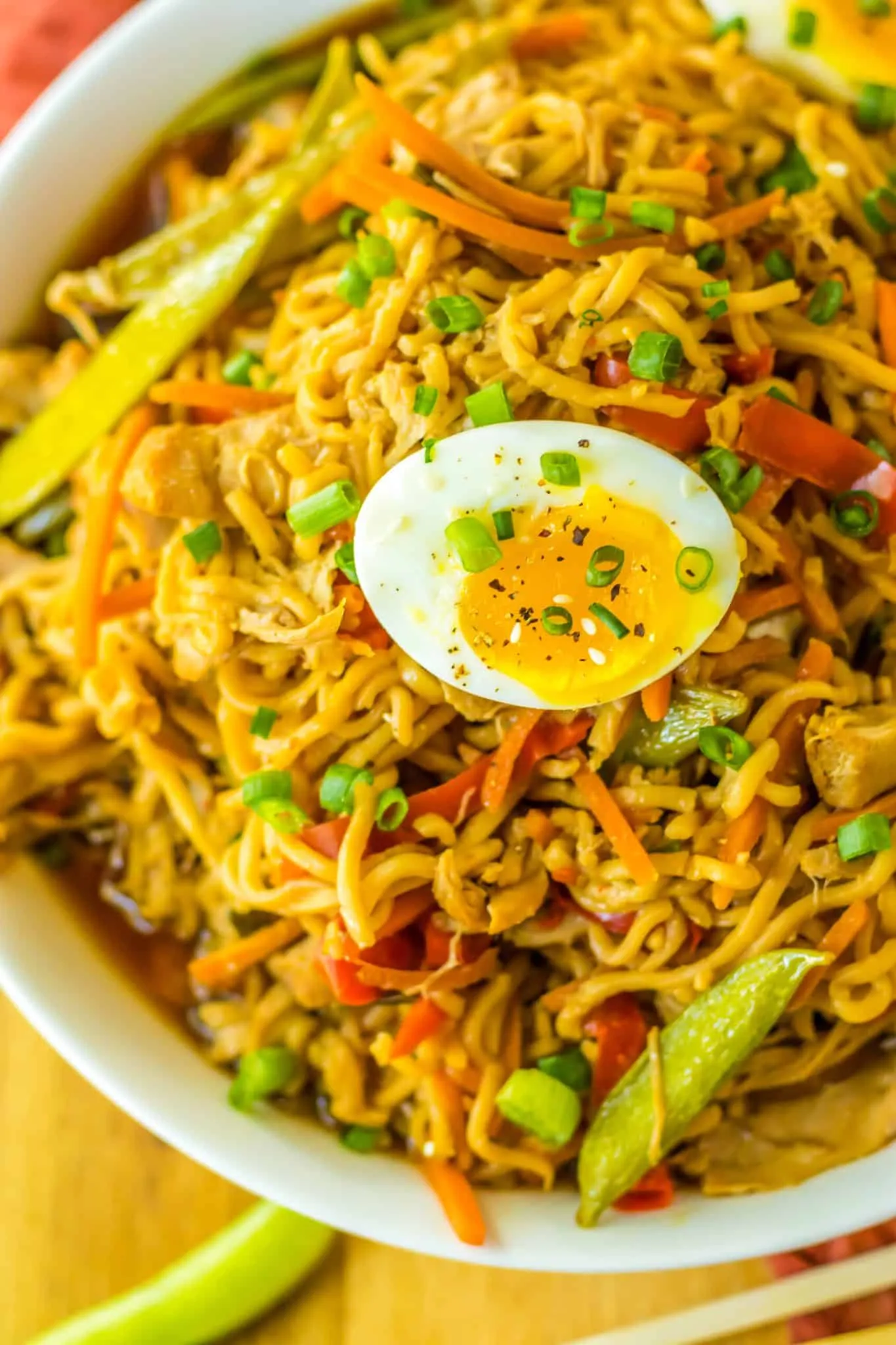 Slow Cooker Chicken Ramen