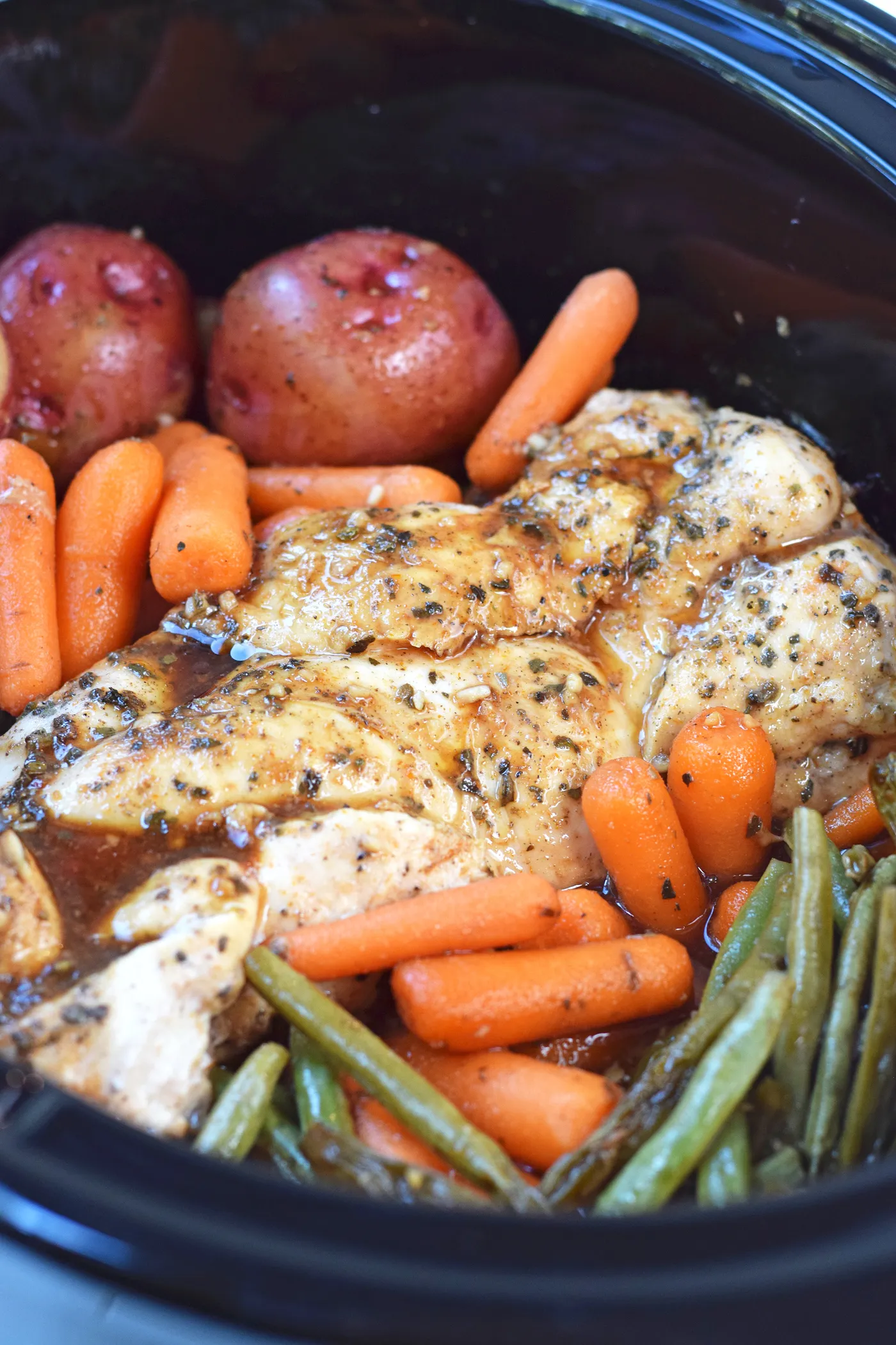 Slow Cooker Chicken and Veggie Dinner