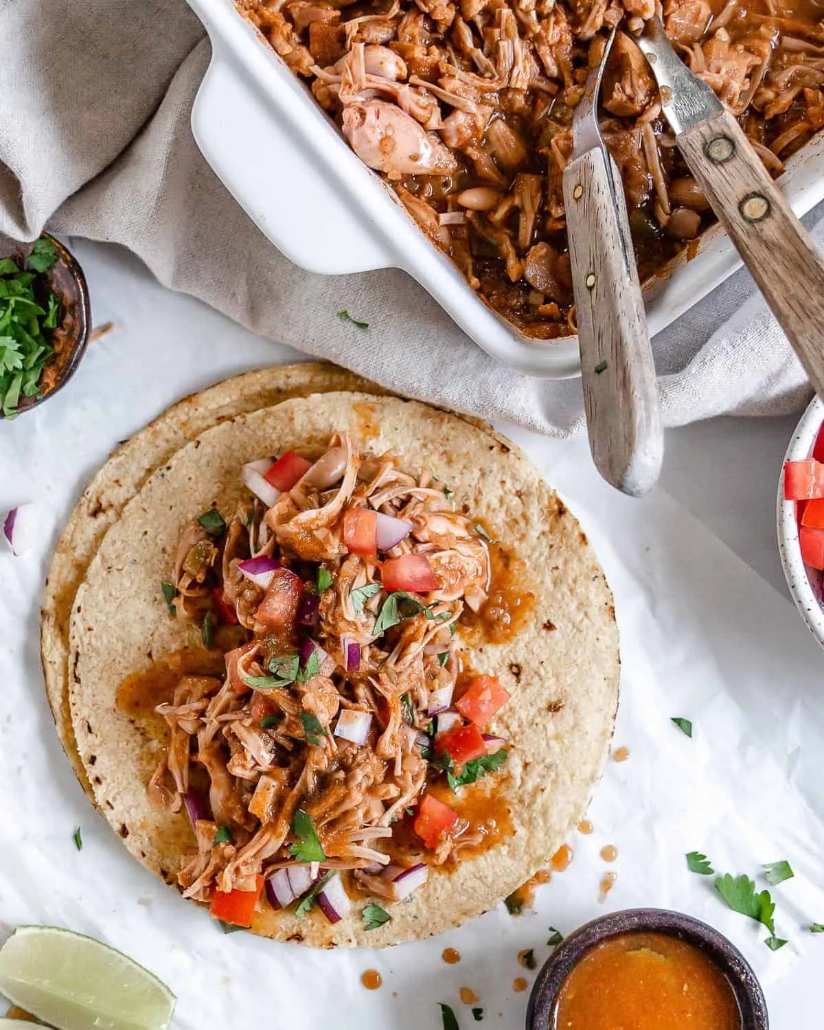 Slow Cooker Jackfruit Chilorio