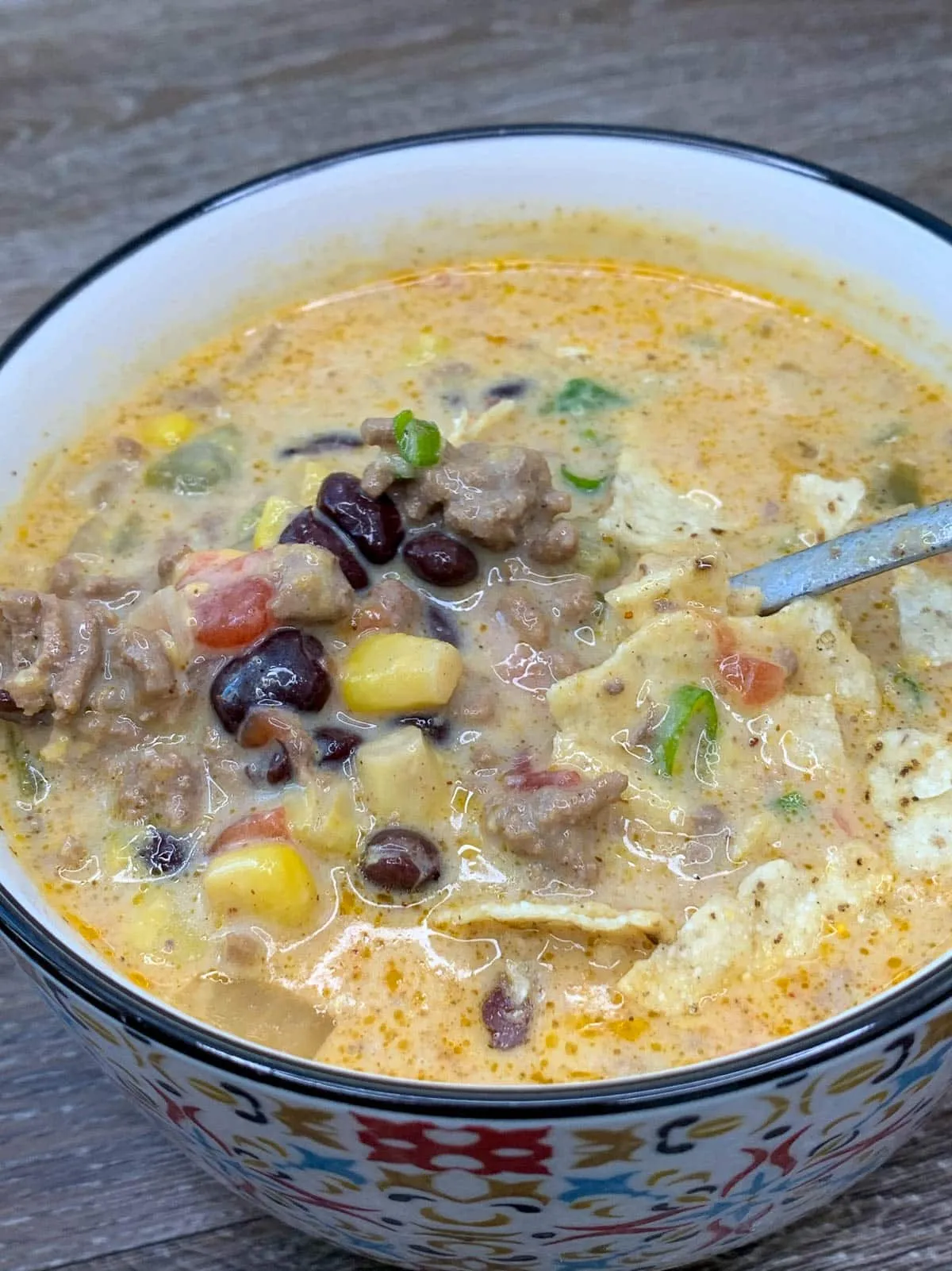 Slow Cooker Nacho Grande Soup