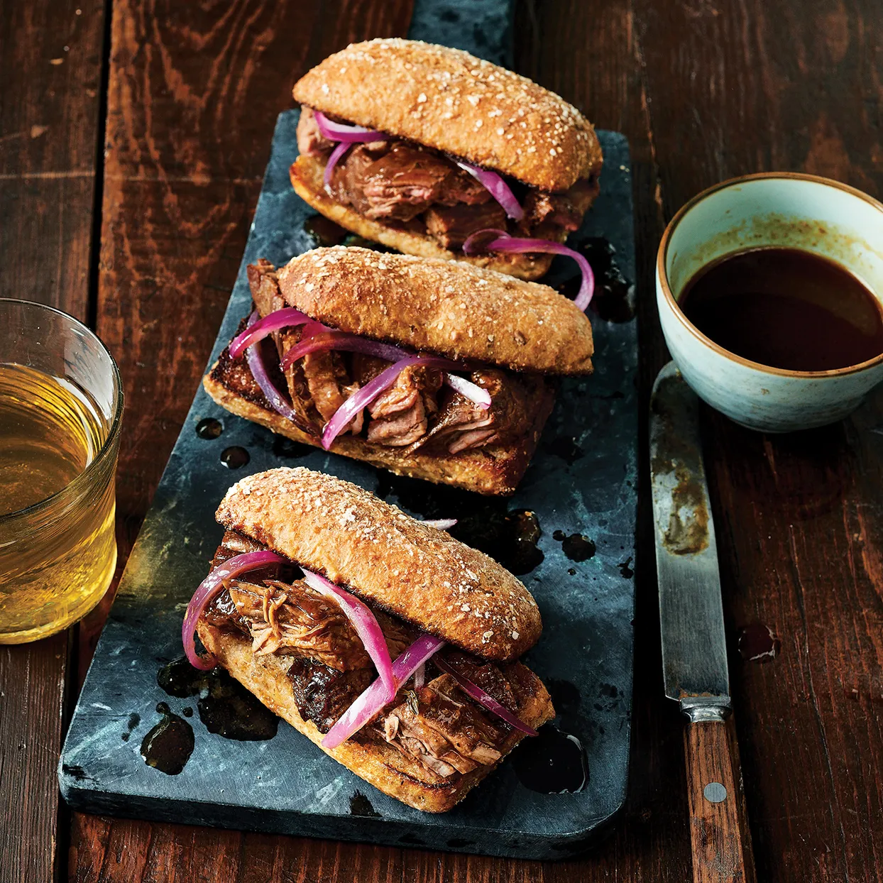 Slow Cooker Steak Sandwiches