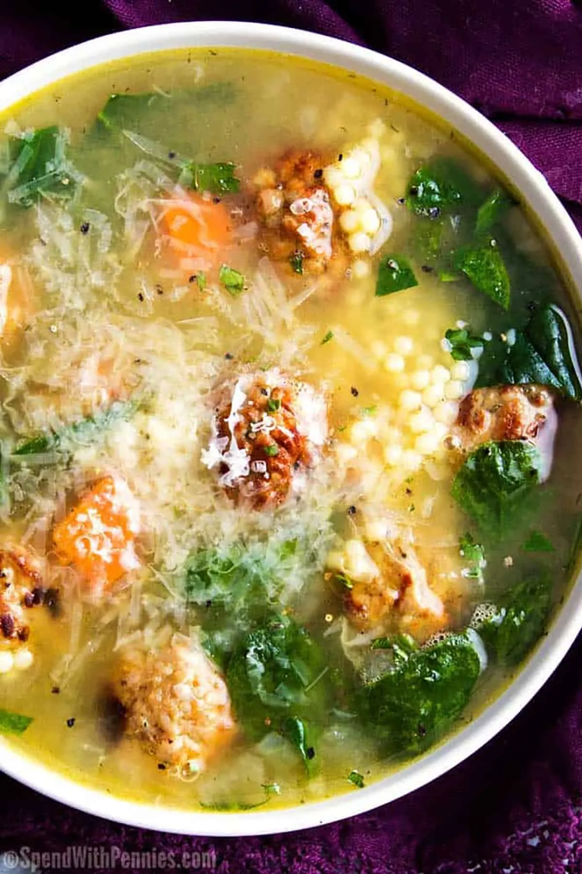 Small Batch Italian Wedding Soup