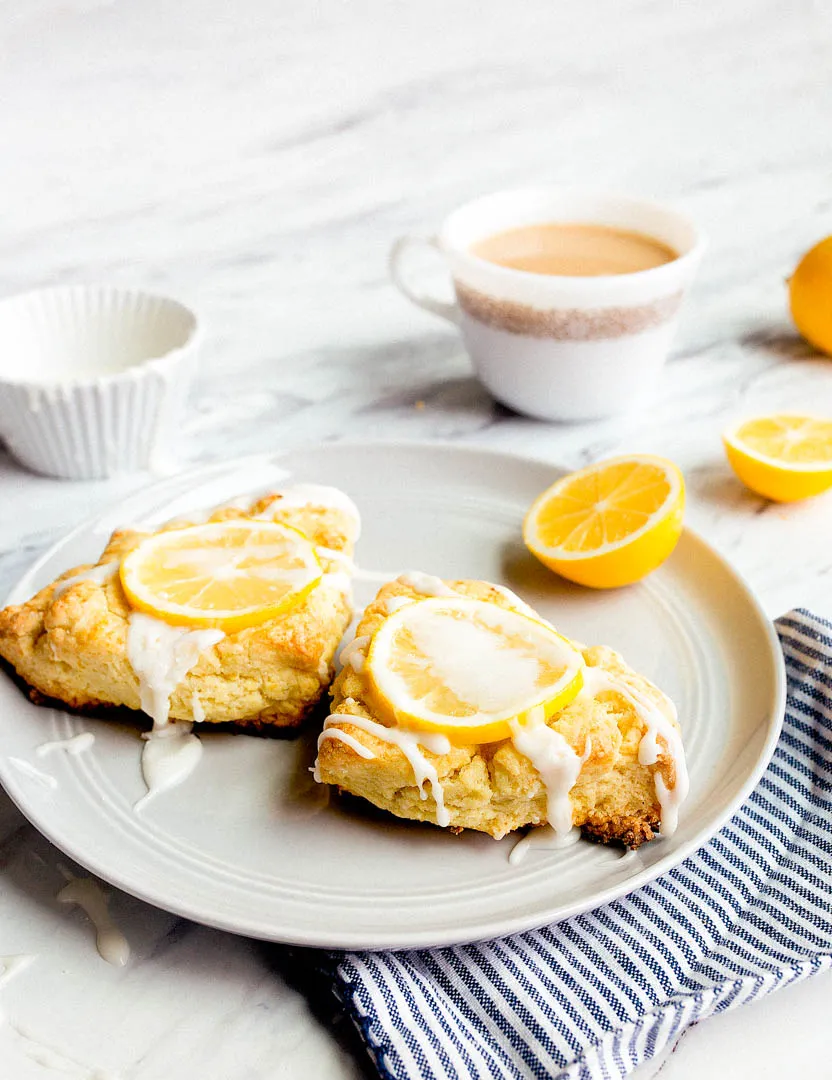 Small Batch Meyer Lemon Scones