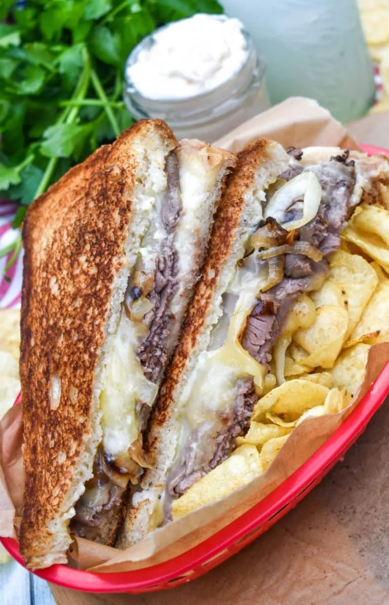 Smoked Gouda and Roast Beef Grilled Cheese