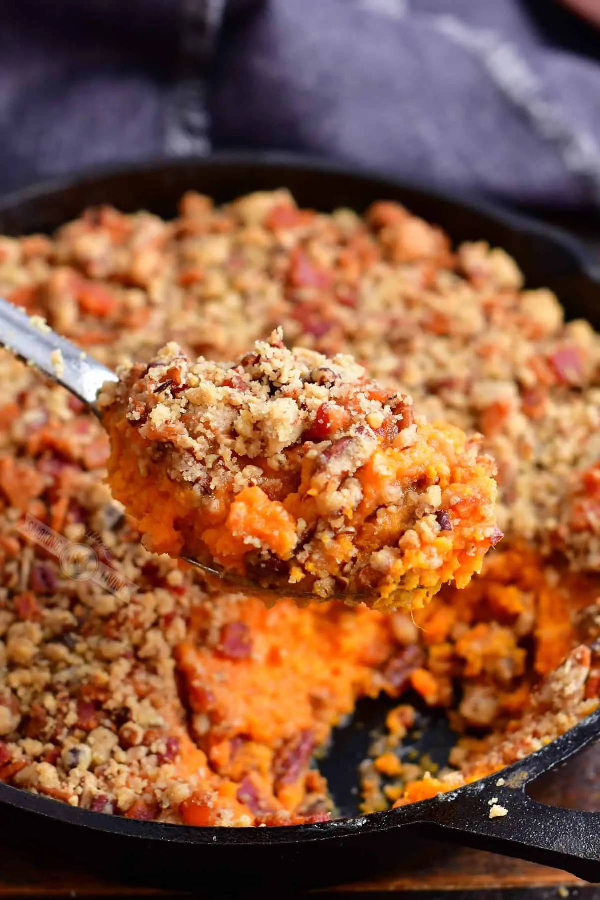 Smoked Sweet Potato Casserole