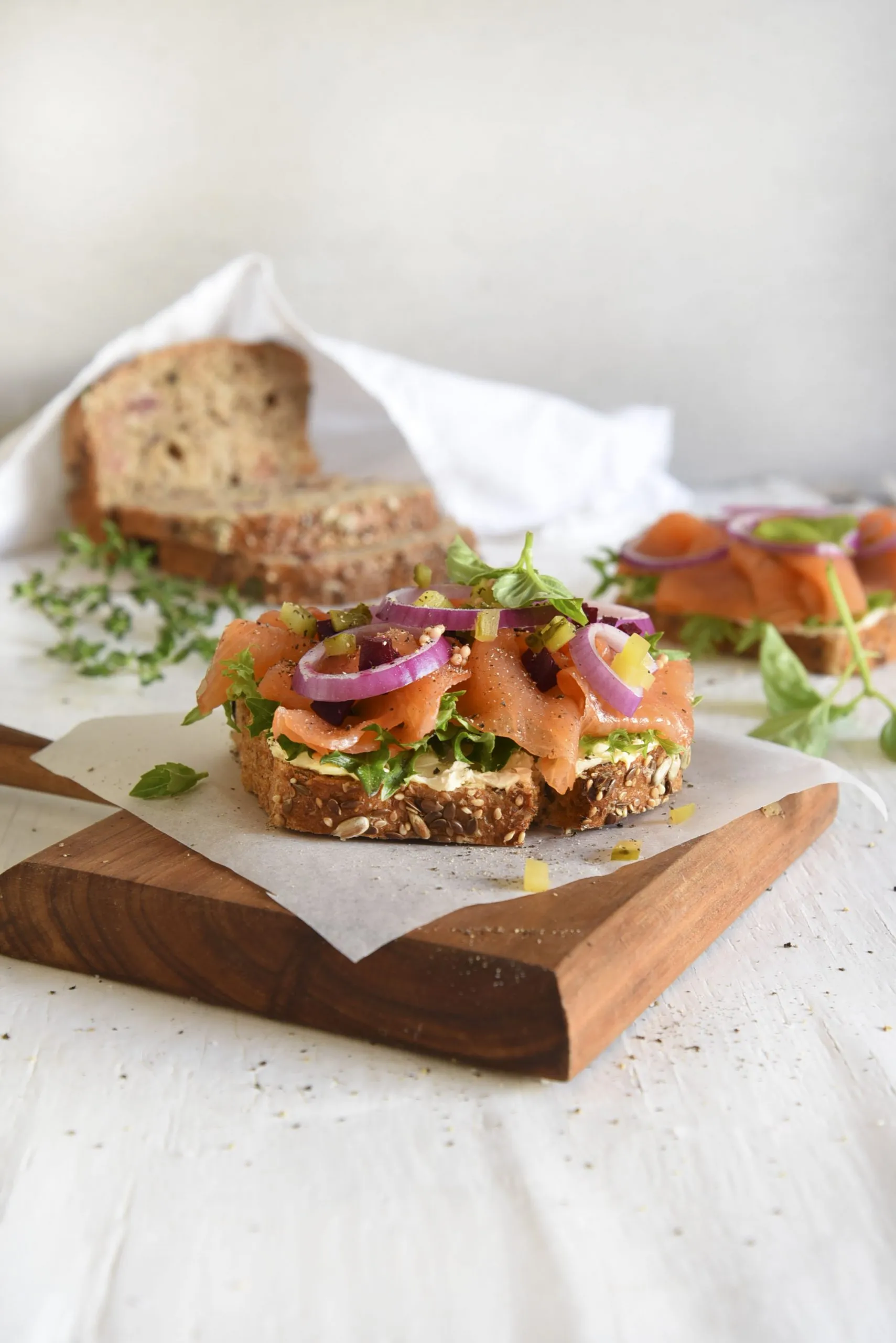 Smoked Trout Salad Sandwich