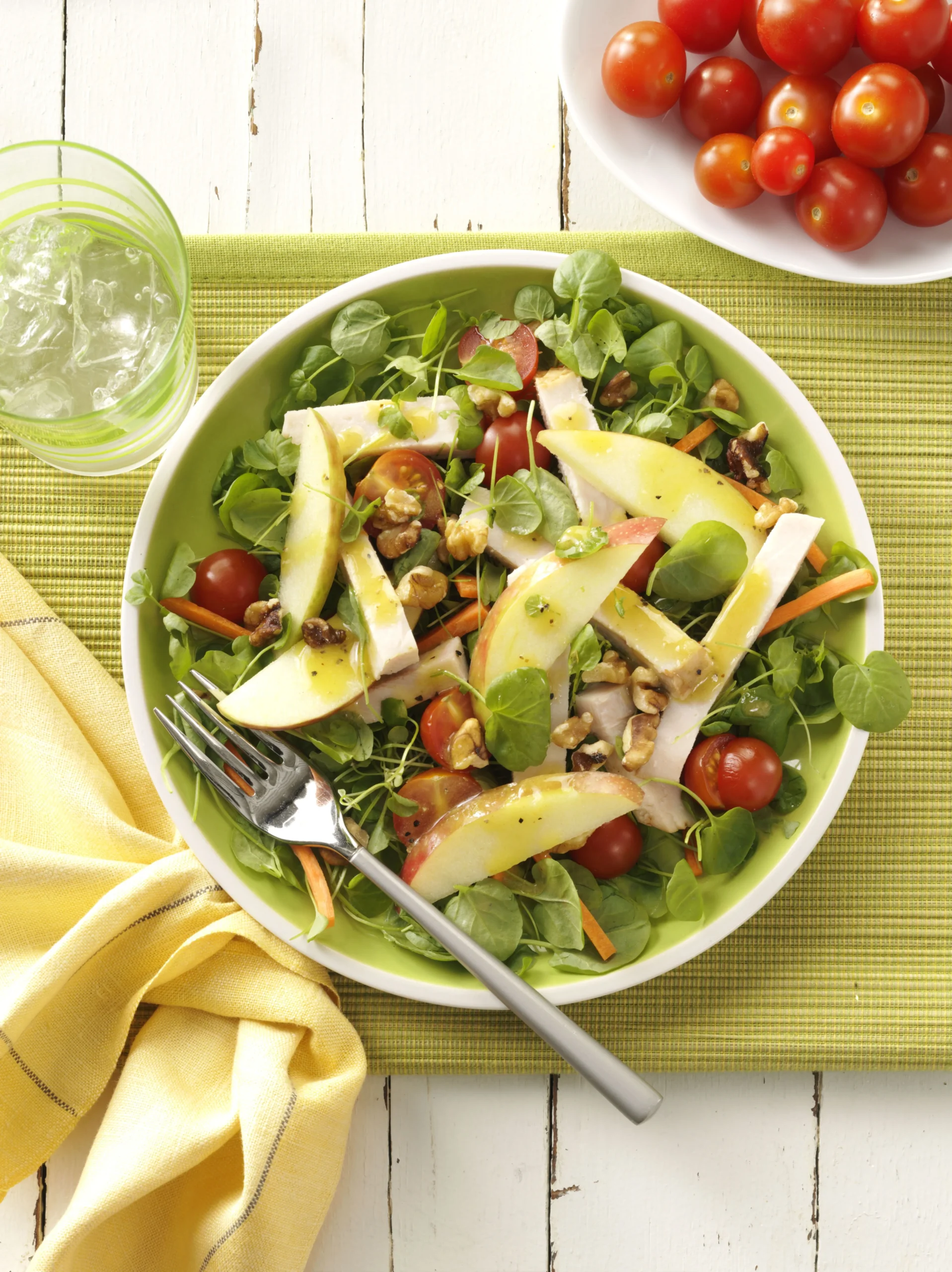 Smoked Turkey Salad with Honey Dijon Vinaigrette