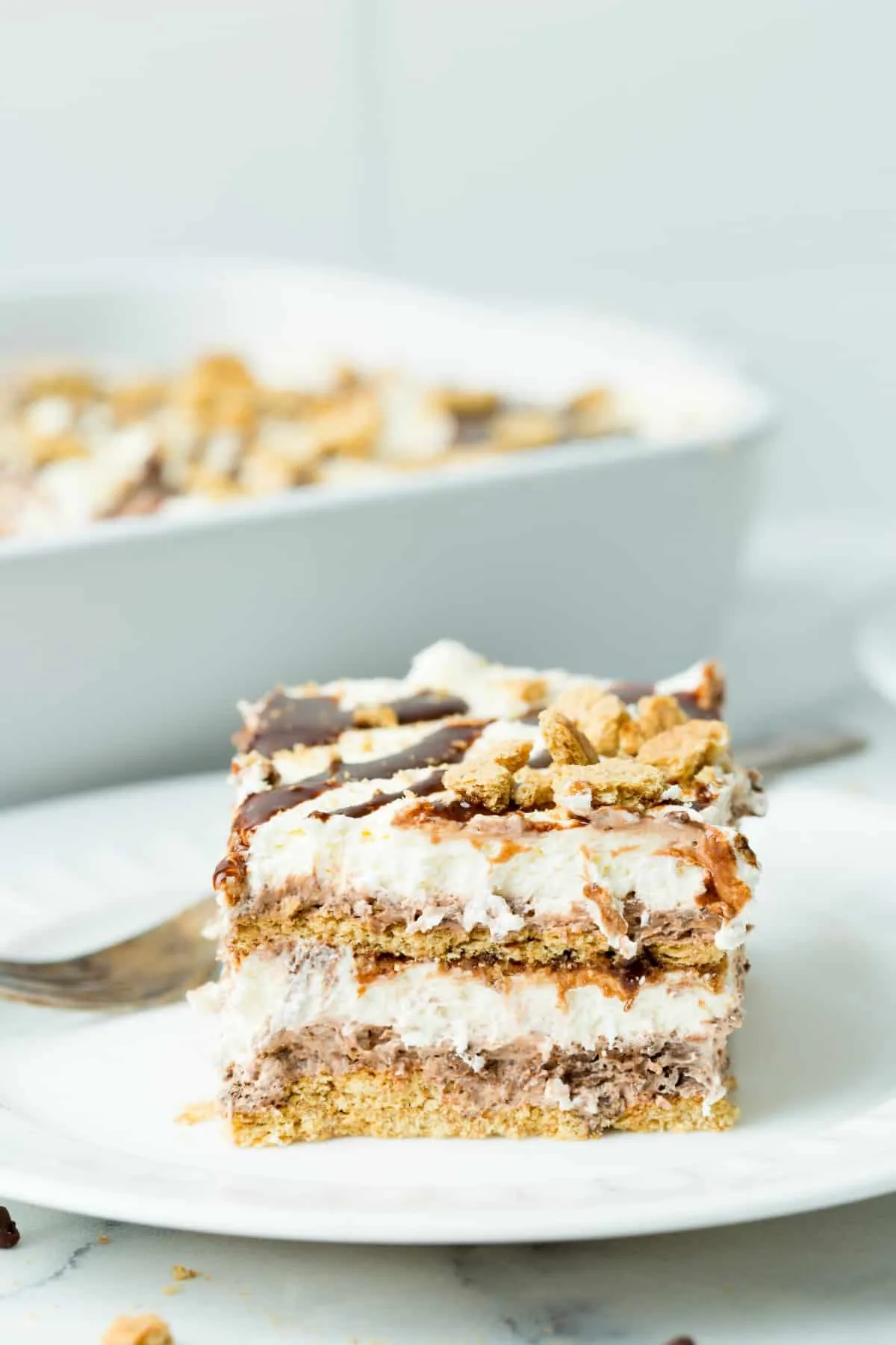 Smores Icebox Cake Easy No Bake Treat