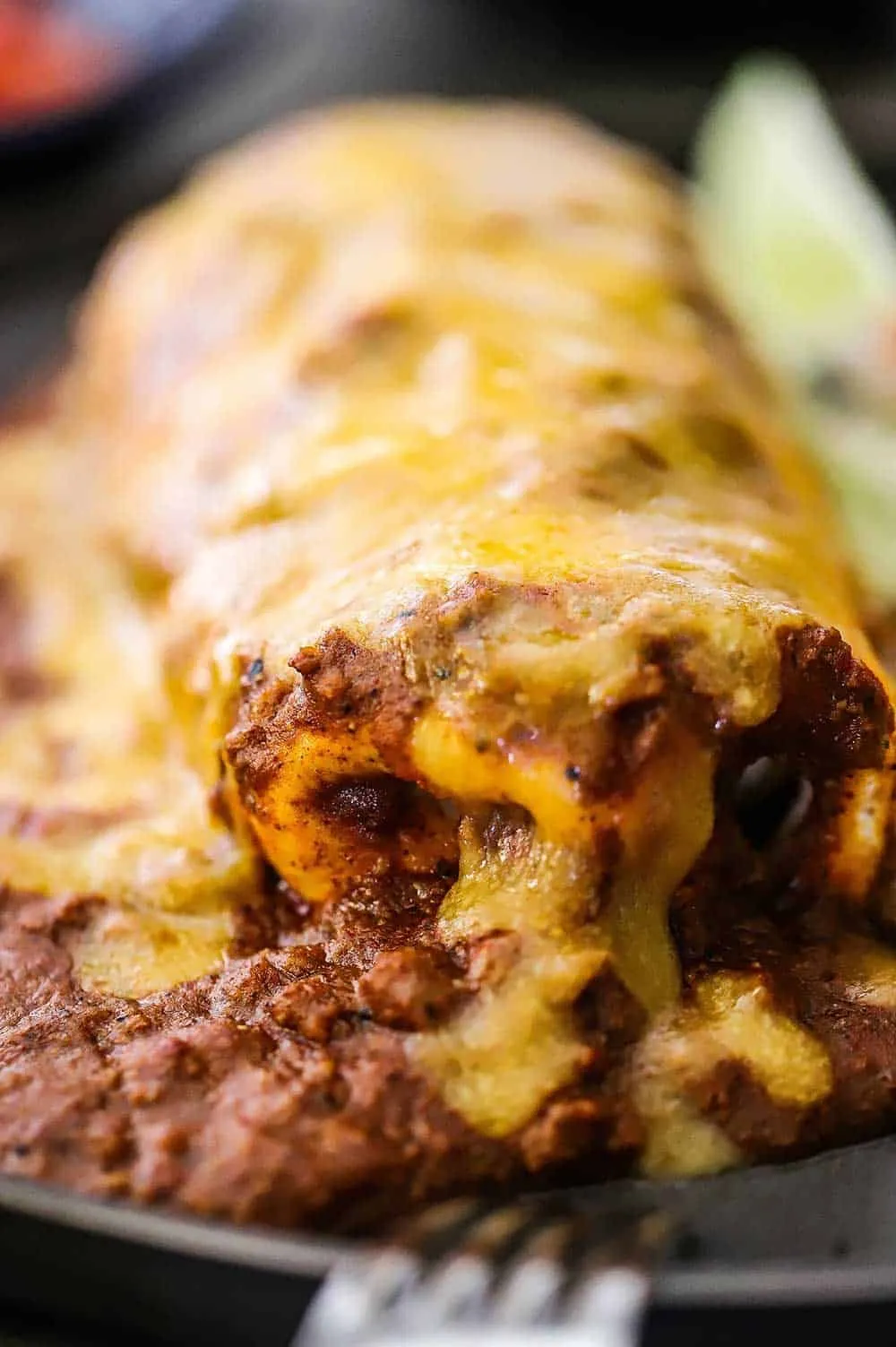 Smothered Beef Burritos with Chili Con Carne