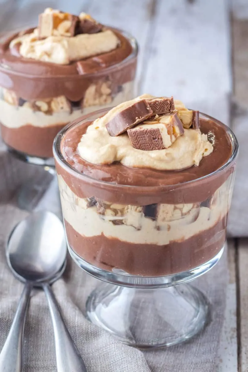Snickers Style Dessert Low Fat