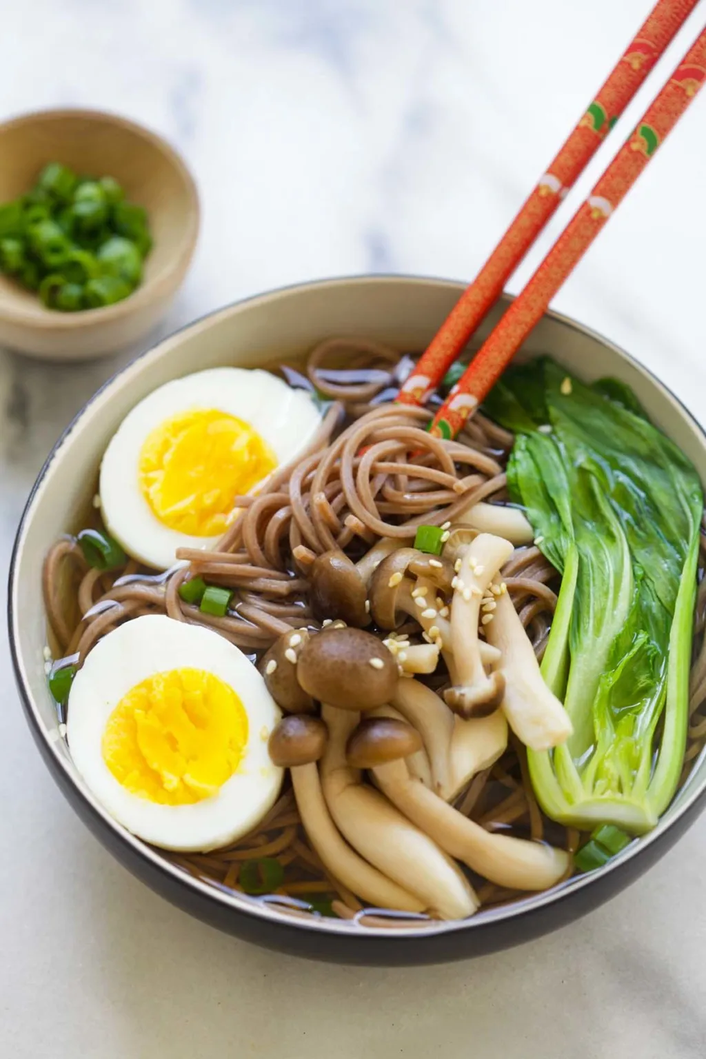 Soba Noodles in Bonito Broth