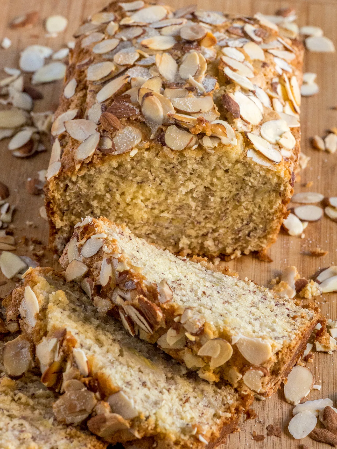 Soft Almond Banana Bread