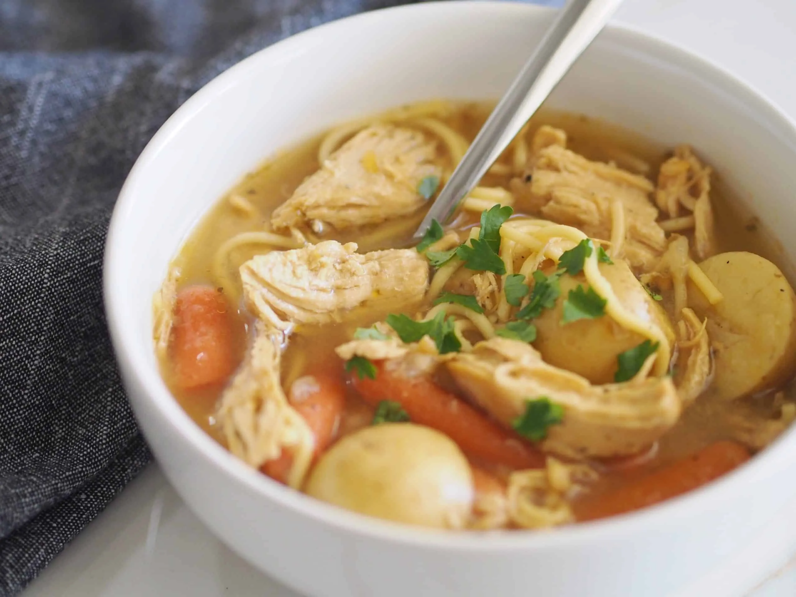 Sopa de Pollo Cuban Style Chicken Soup