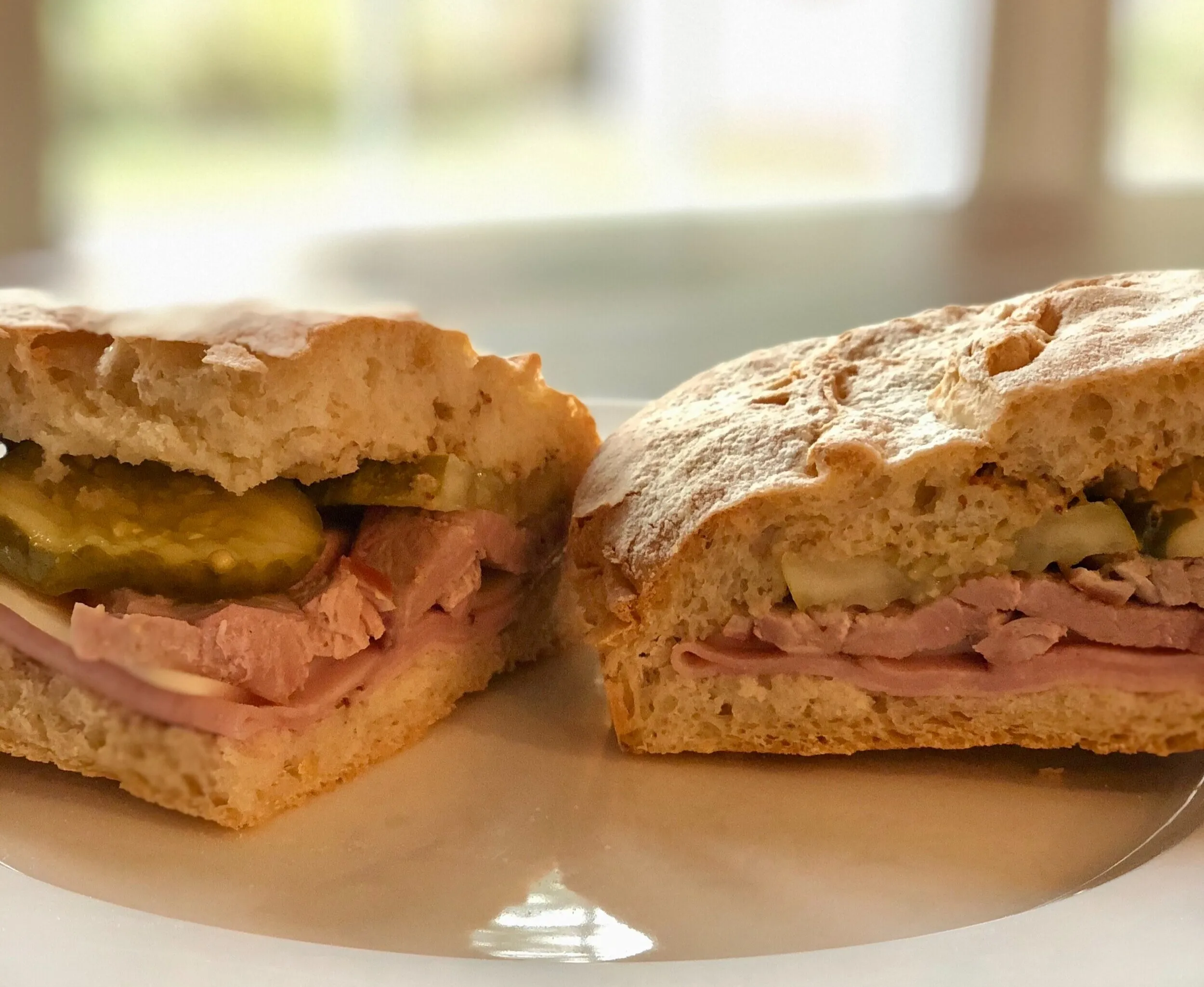 Sourdough Ciabatta Sandwich Rolls