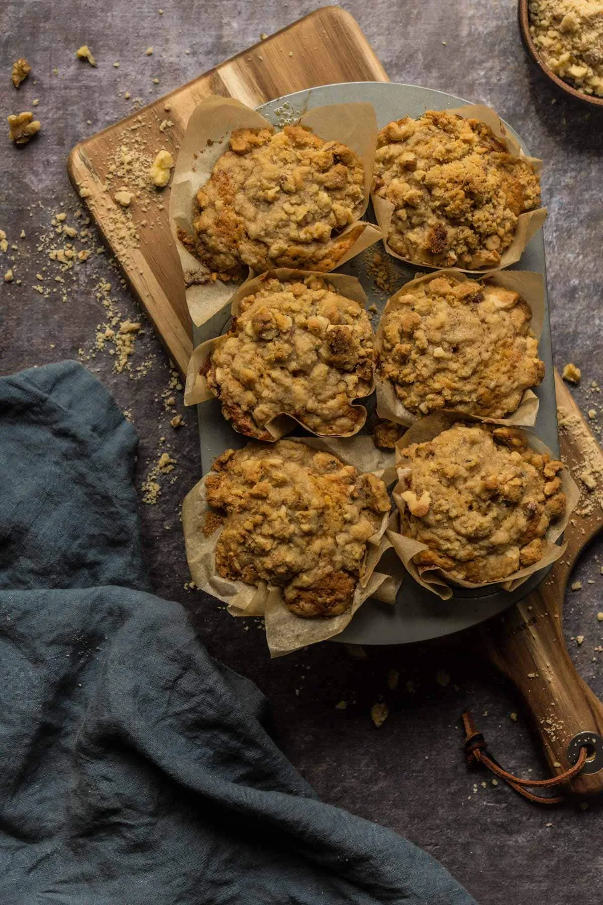Sourdough Discard Banana Muffins