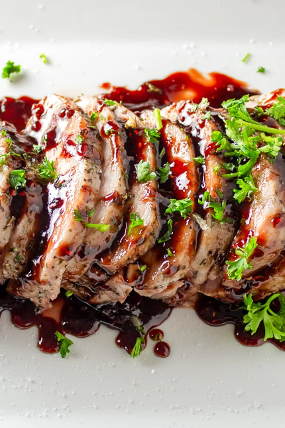 Sous Vide Pulled Pork with Balsamic Sauce