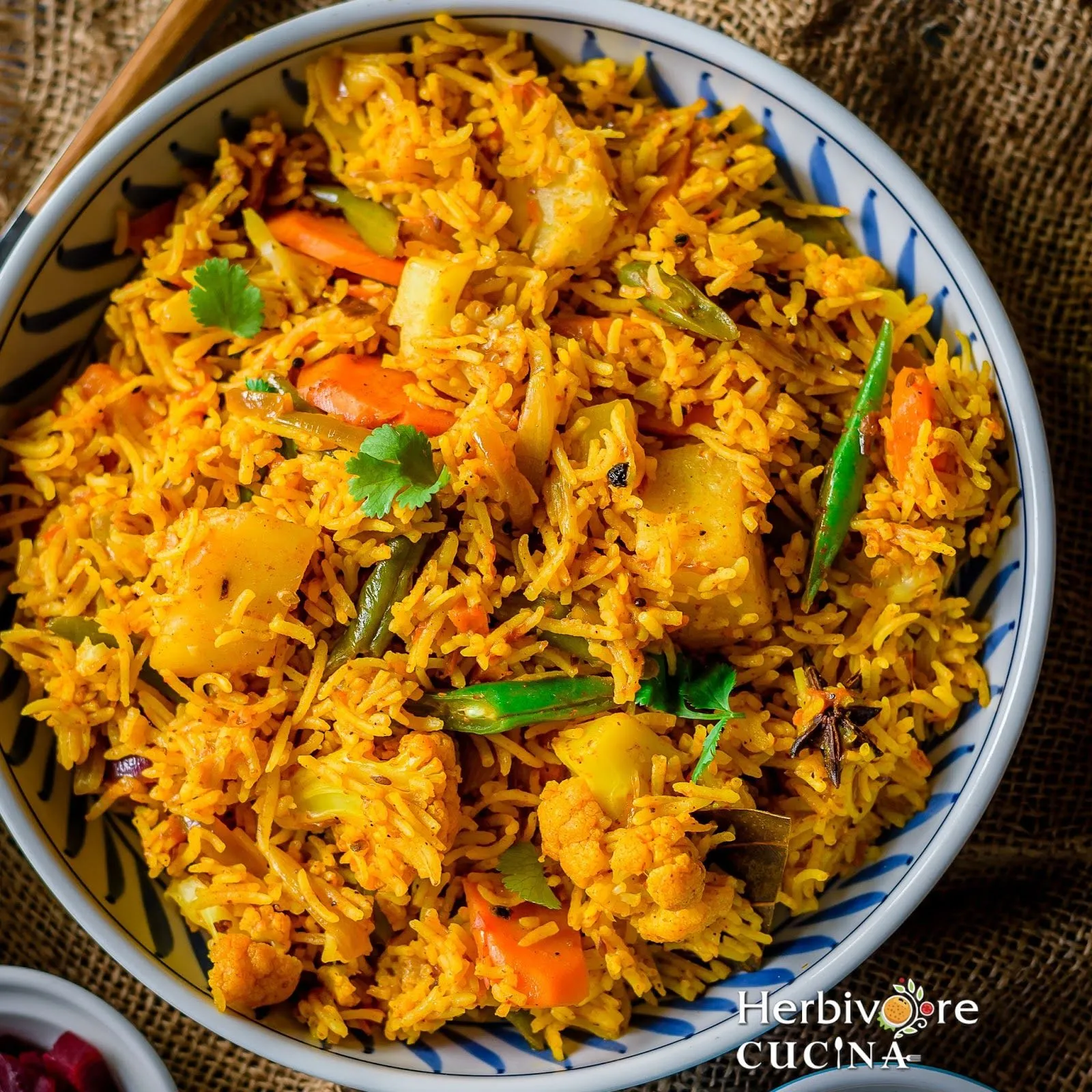 South African Vegetable Biryani