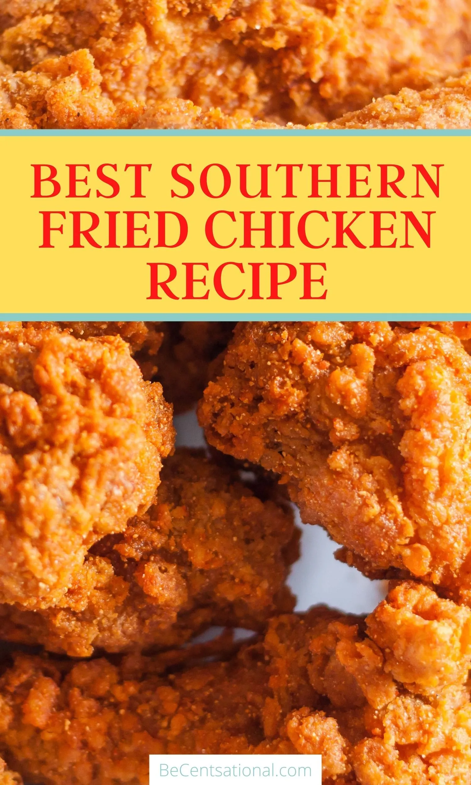 Southern Fried Chicken with Honey Carrots, Mixed Veg, and Chips