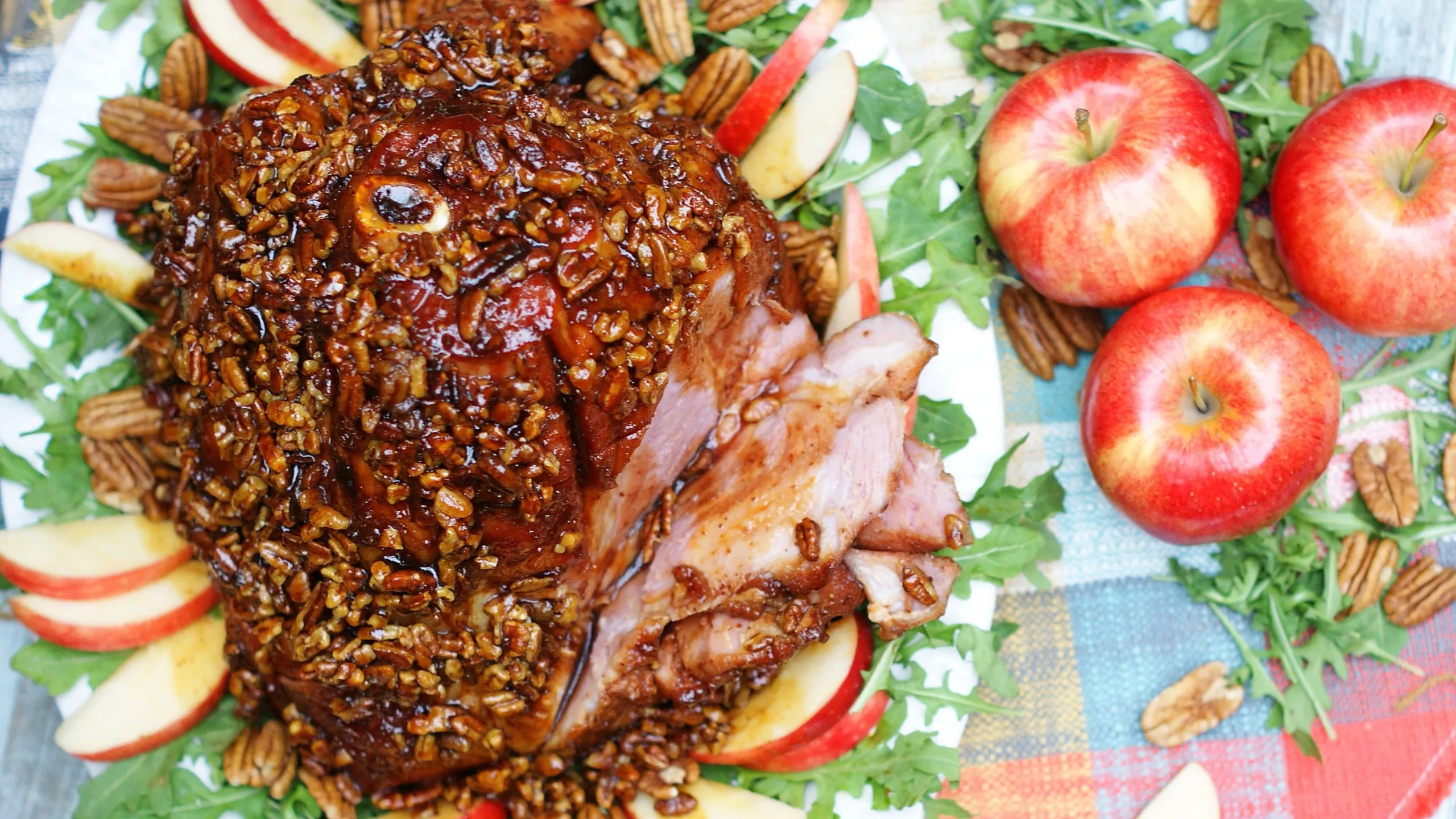 Southern Pecan Crusted Ham
