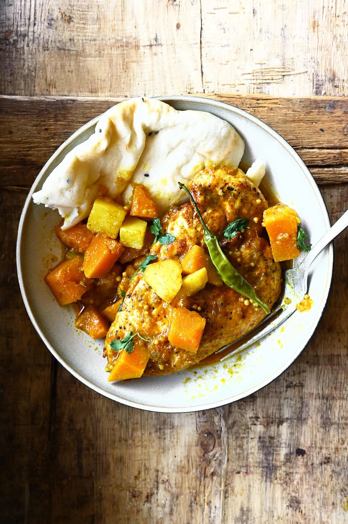Spiced Chicken Sweet Potato