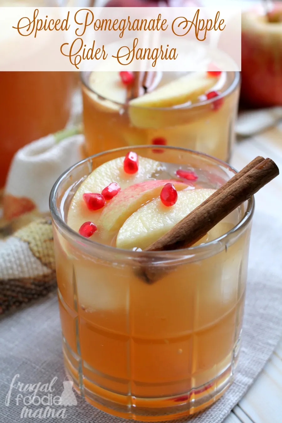 Spiced Pomegranate Apple Cider