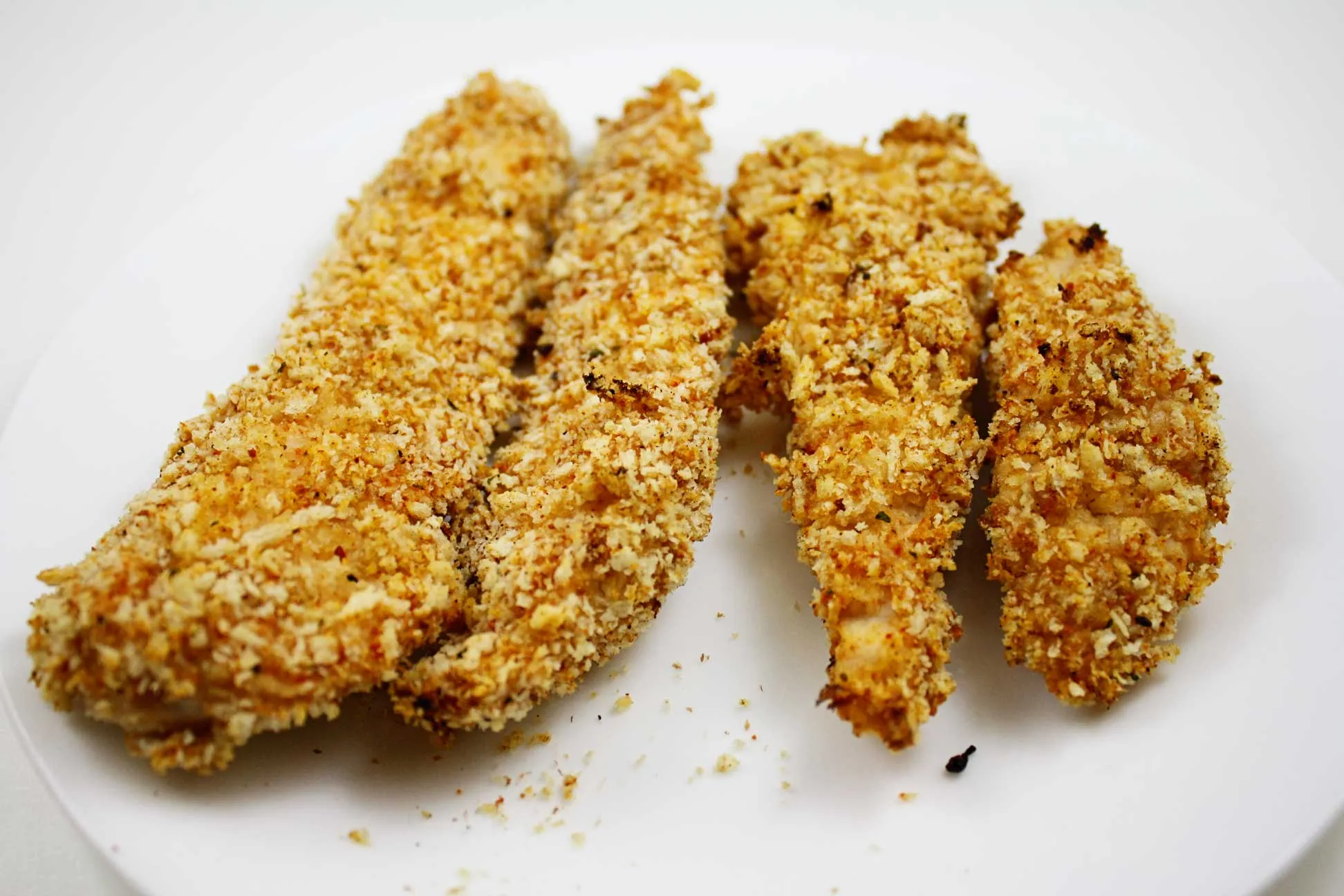 Spiced and Breaded Chicken Strips