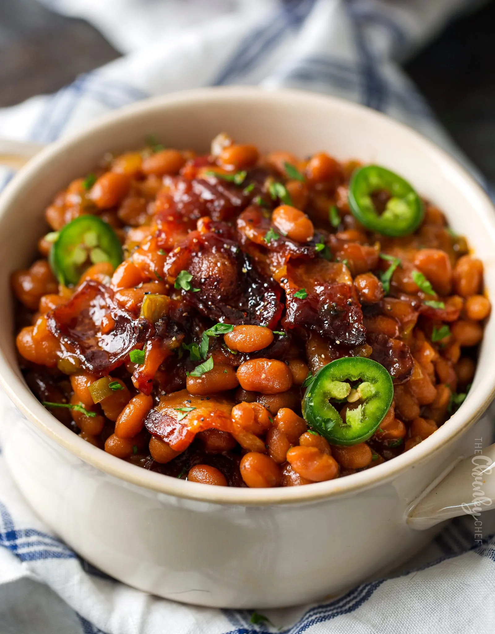 Spicy BBQ Baked Beans