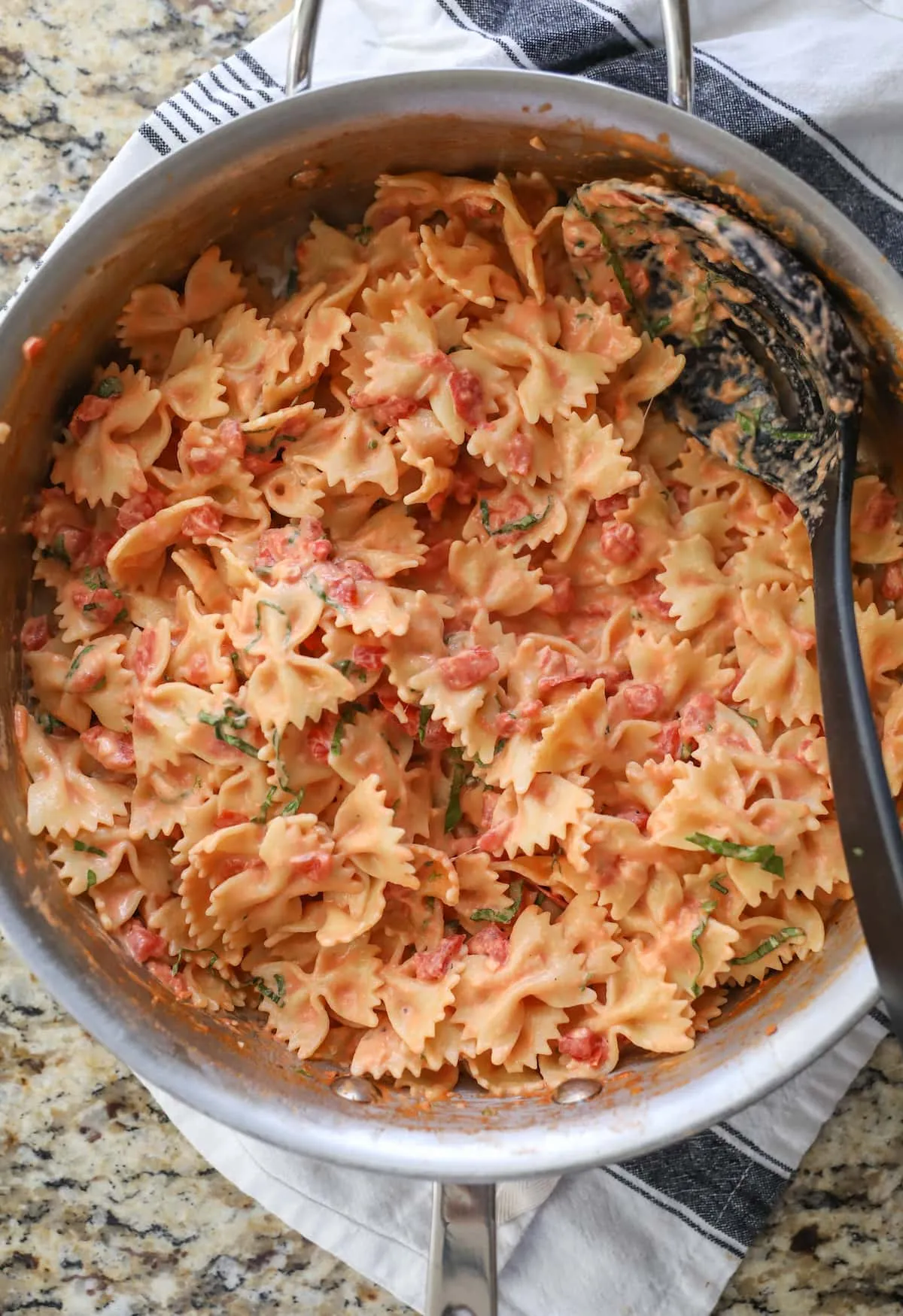 Spicy Bow Tie Pasta
