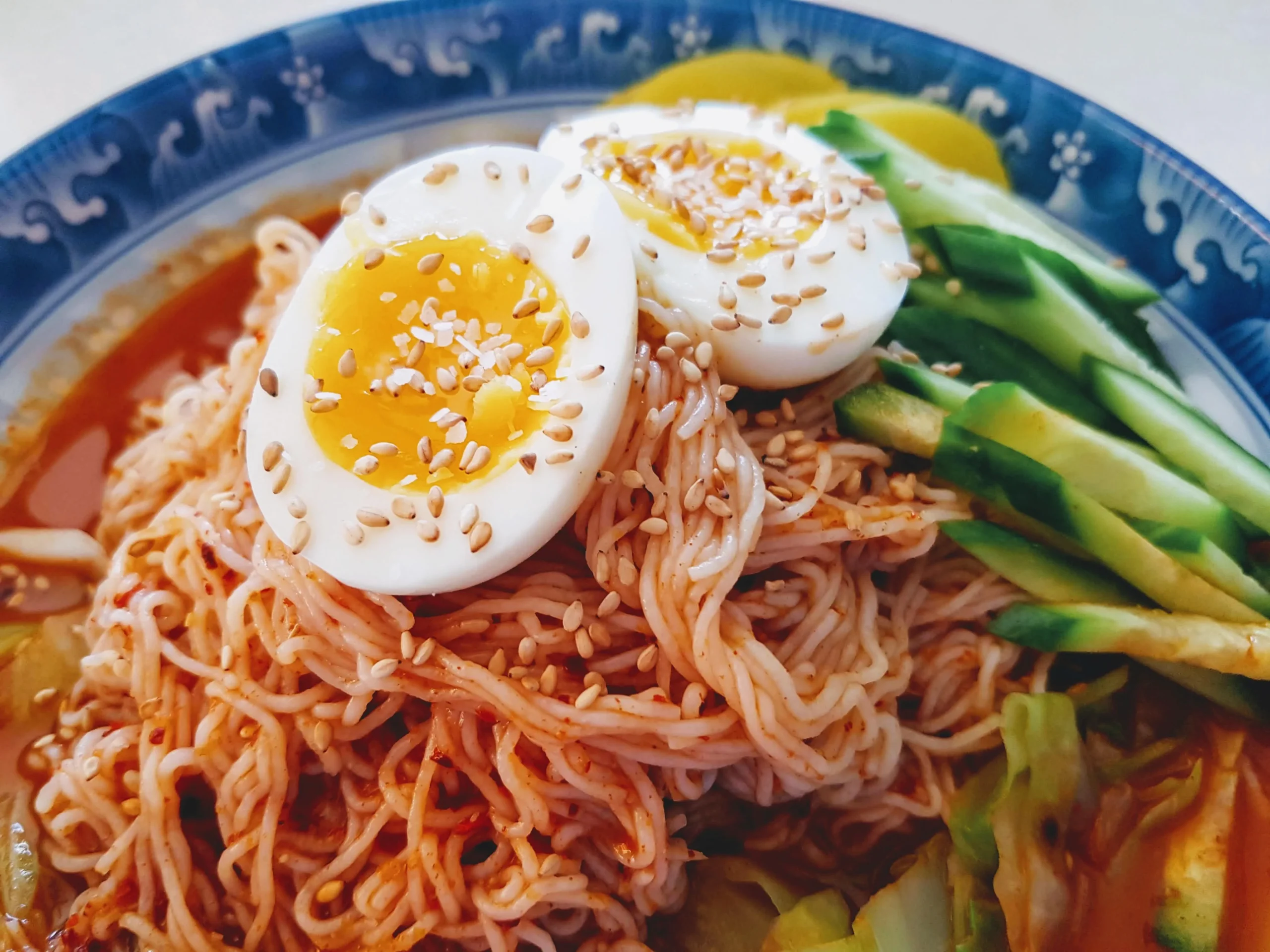 Spicy Chilled Korean Noodles