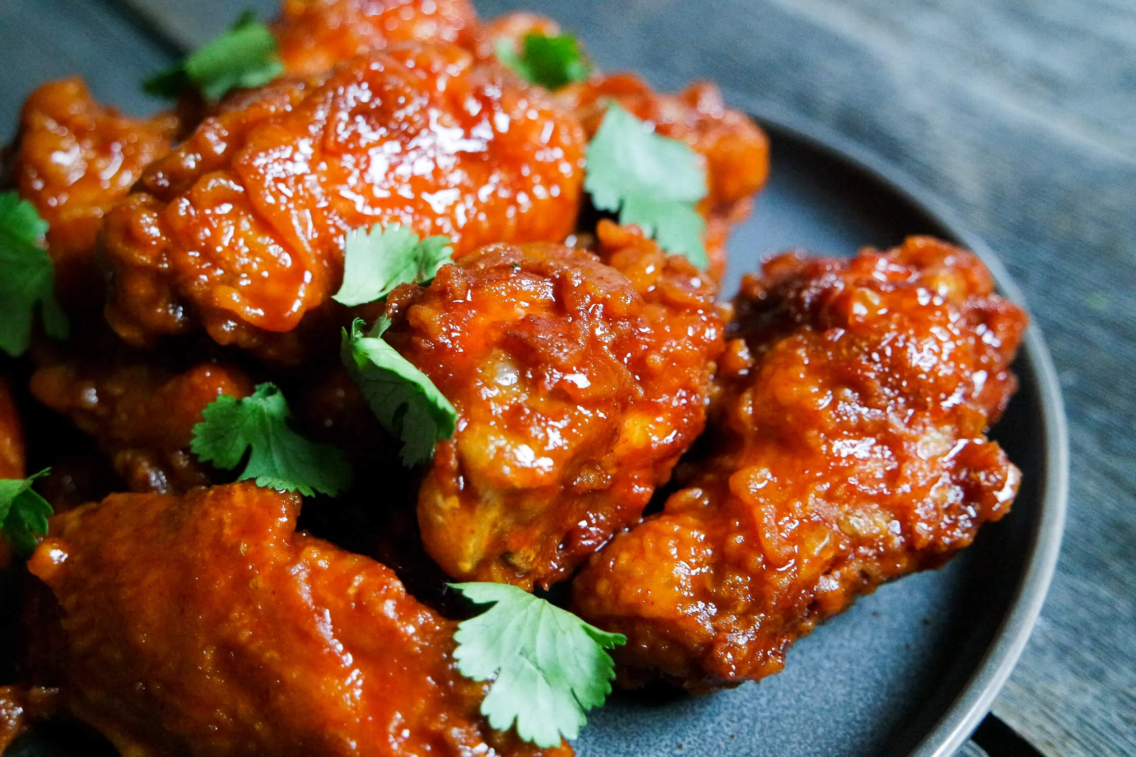 Spicy Korean Chicken Wings