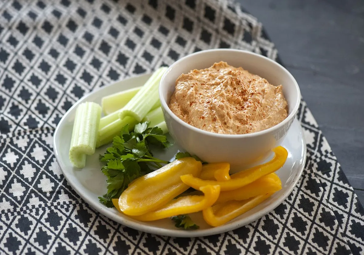 Spicy Mediterranean Feta Dip Low Carb Gluten Free