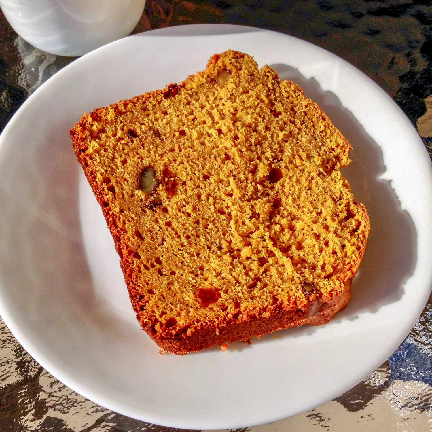 Spicy Raisin Walnut Pumpkin Bread
