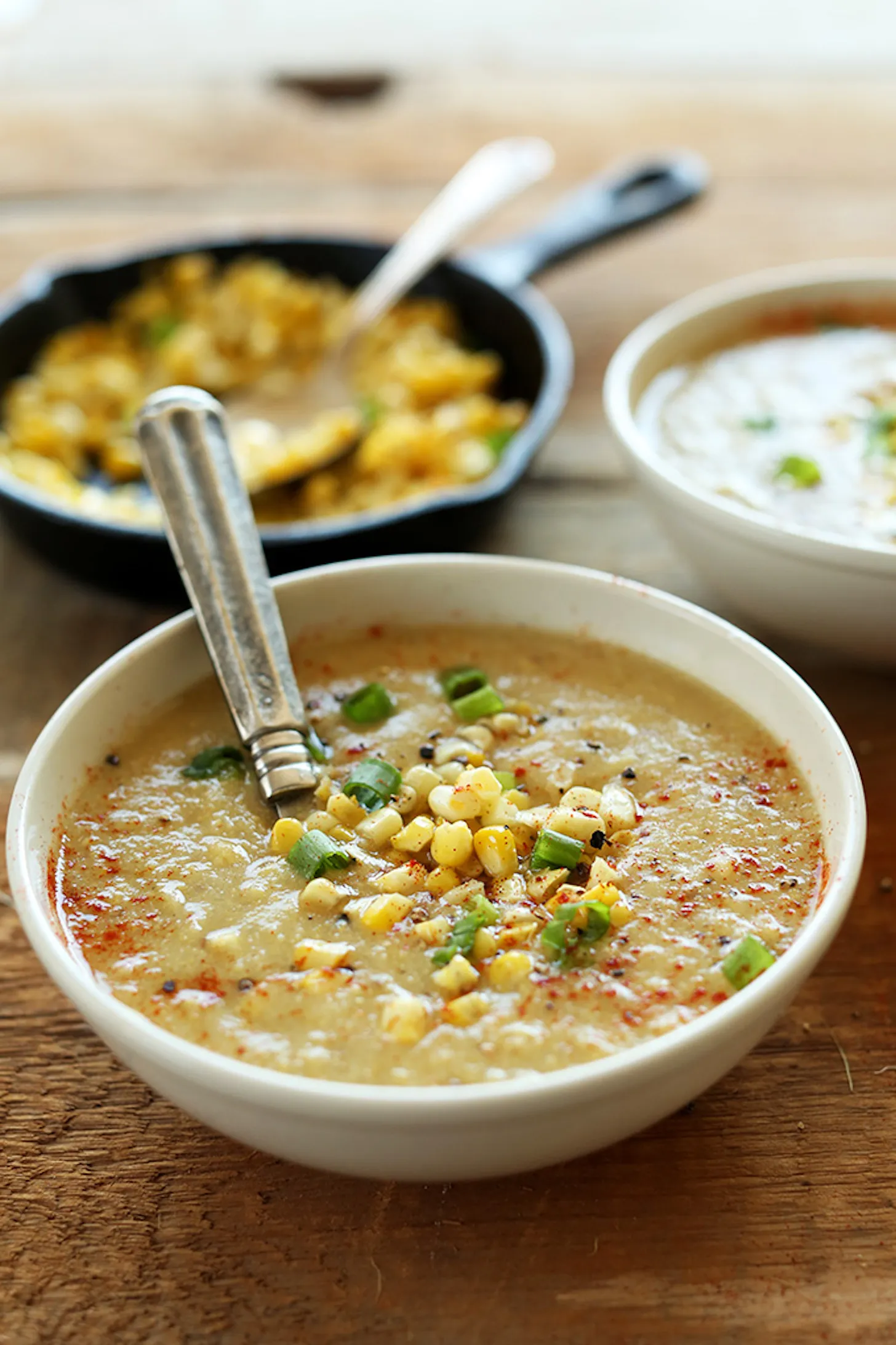 Spicy Summer Corn Soup