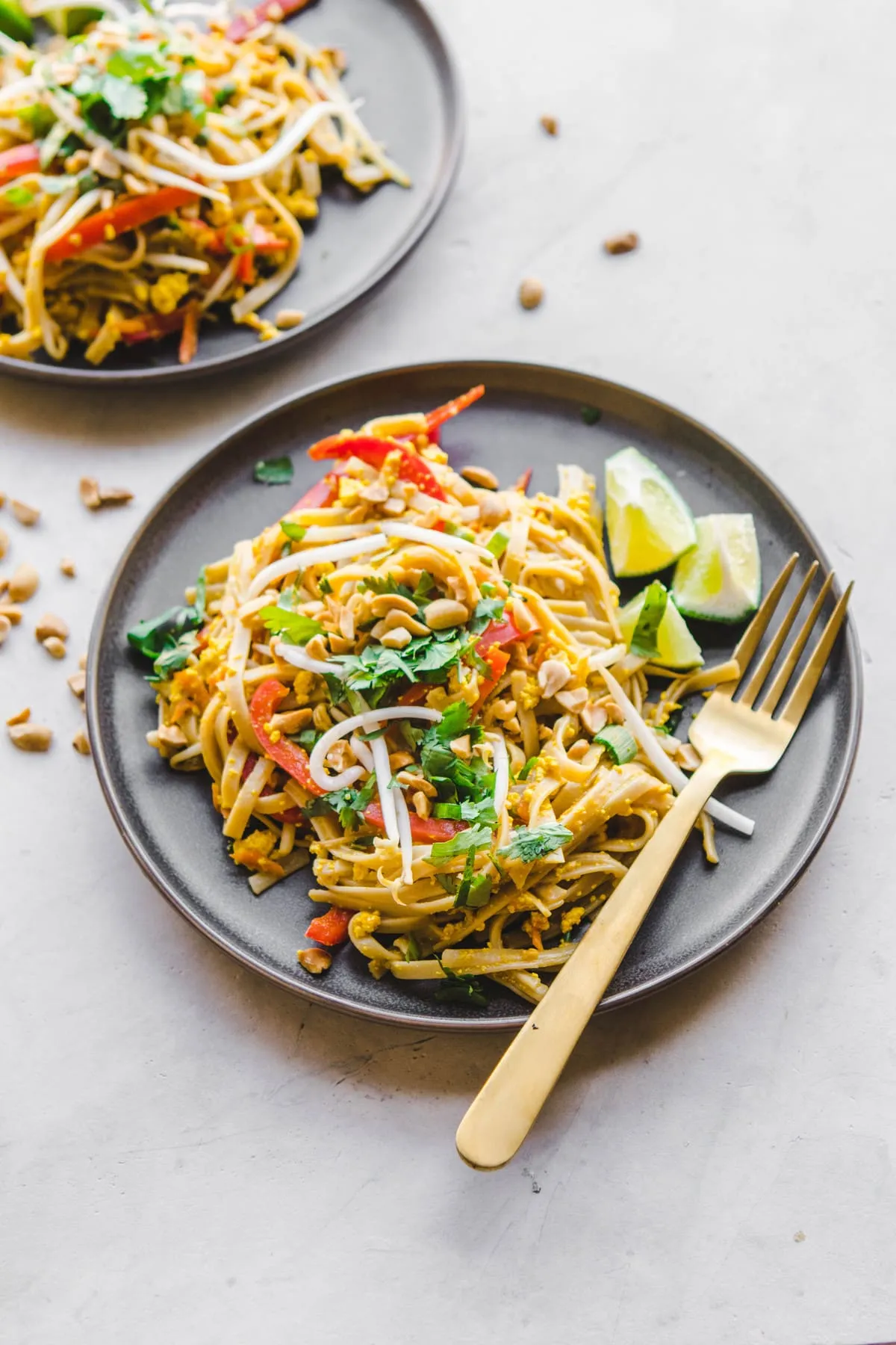 Spicy Vegan Pad Thai