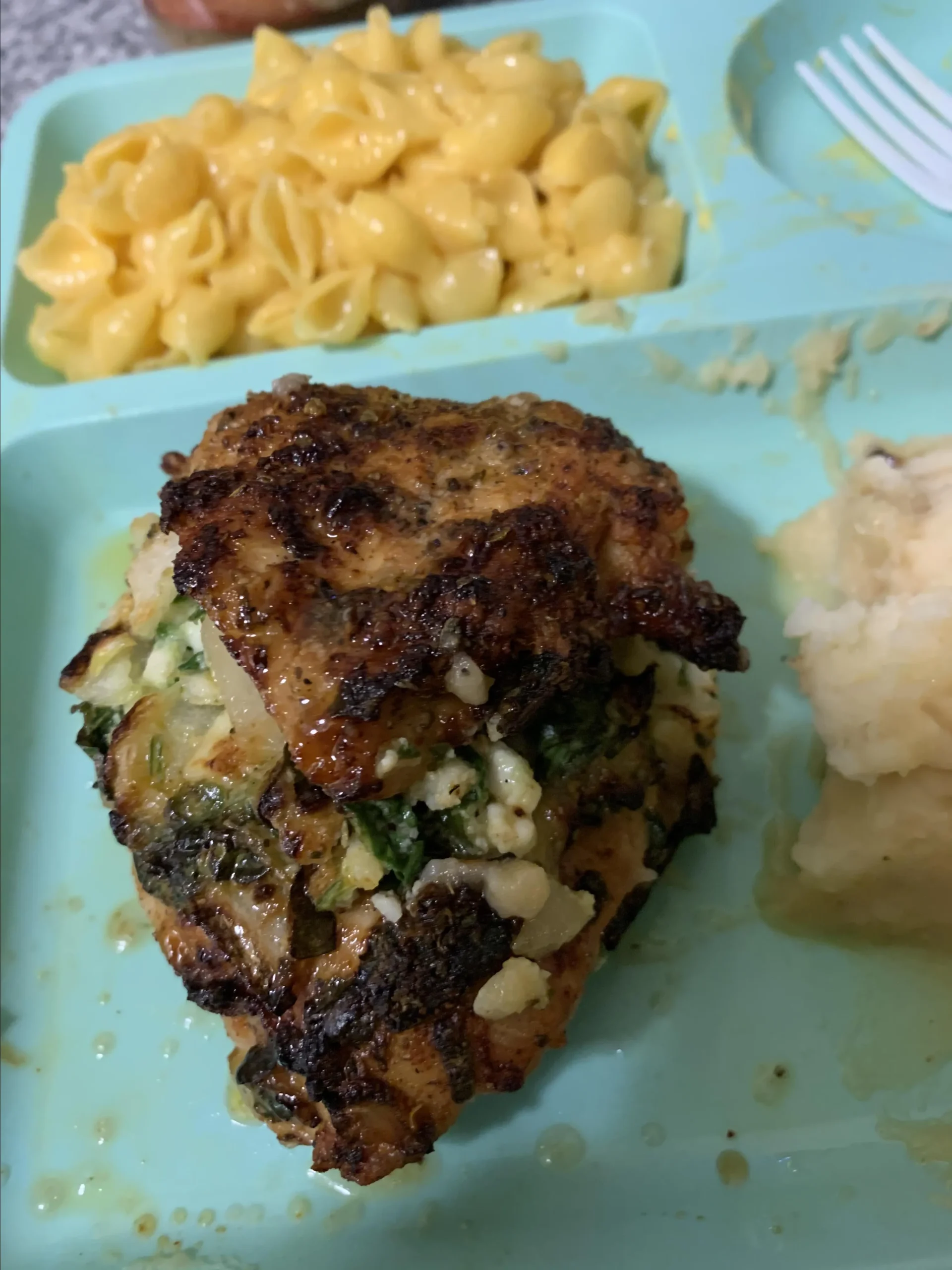 Spinach and Cottage Cheese Chicken