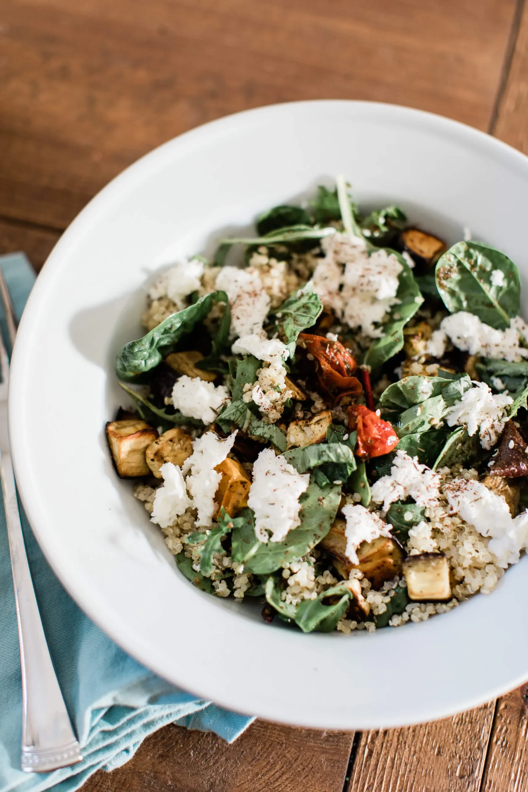 Spring Pesto Quinoa Bowls