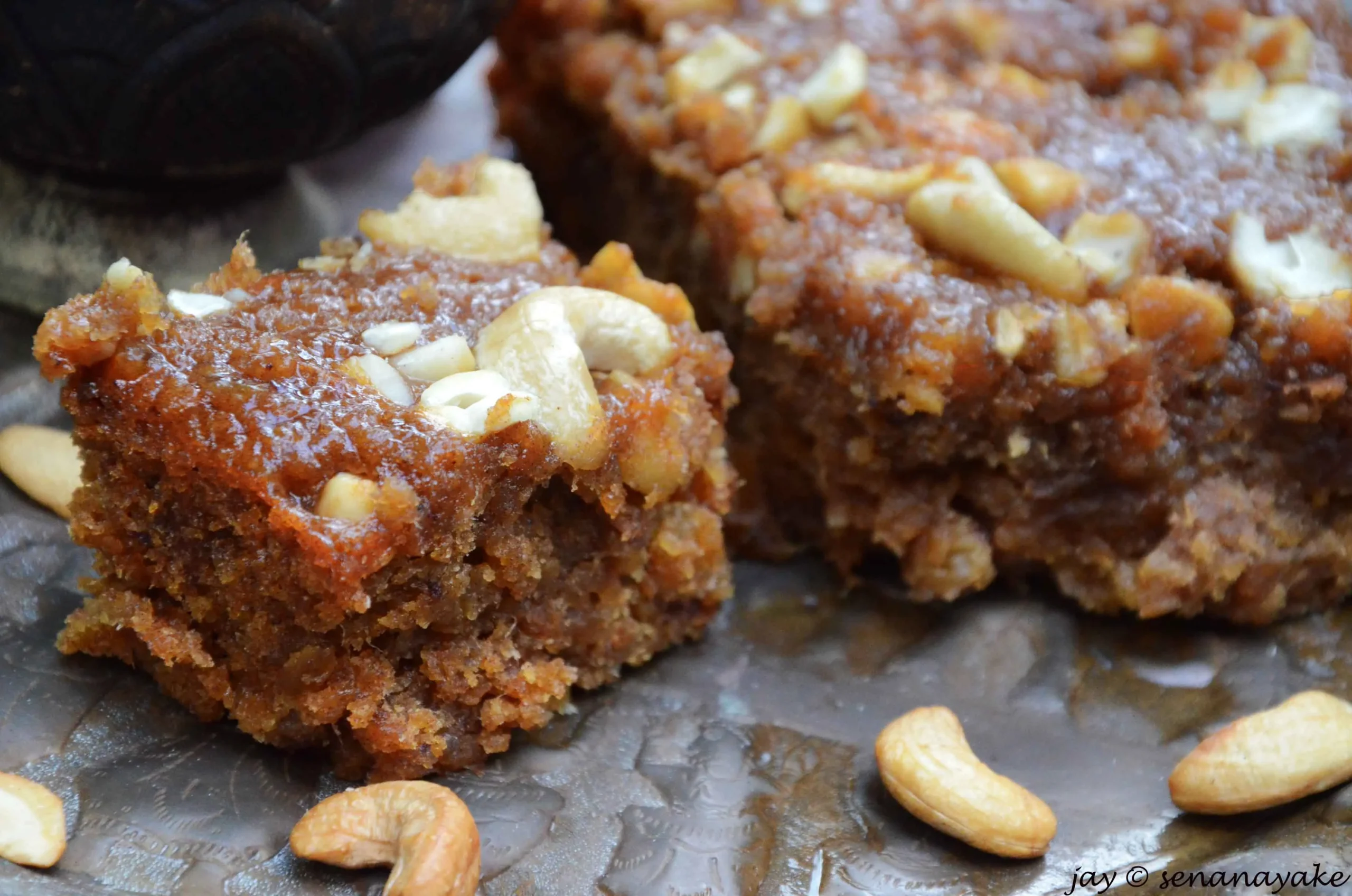 Sri Lanka Bibikkan Coconut Cake