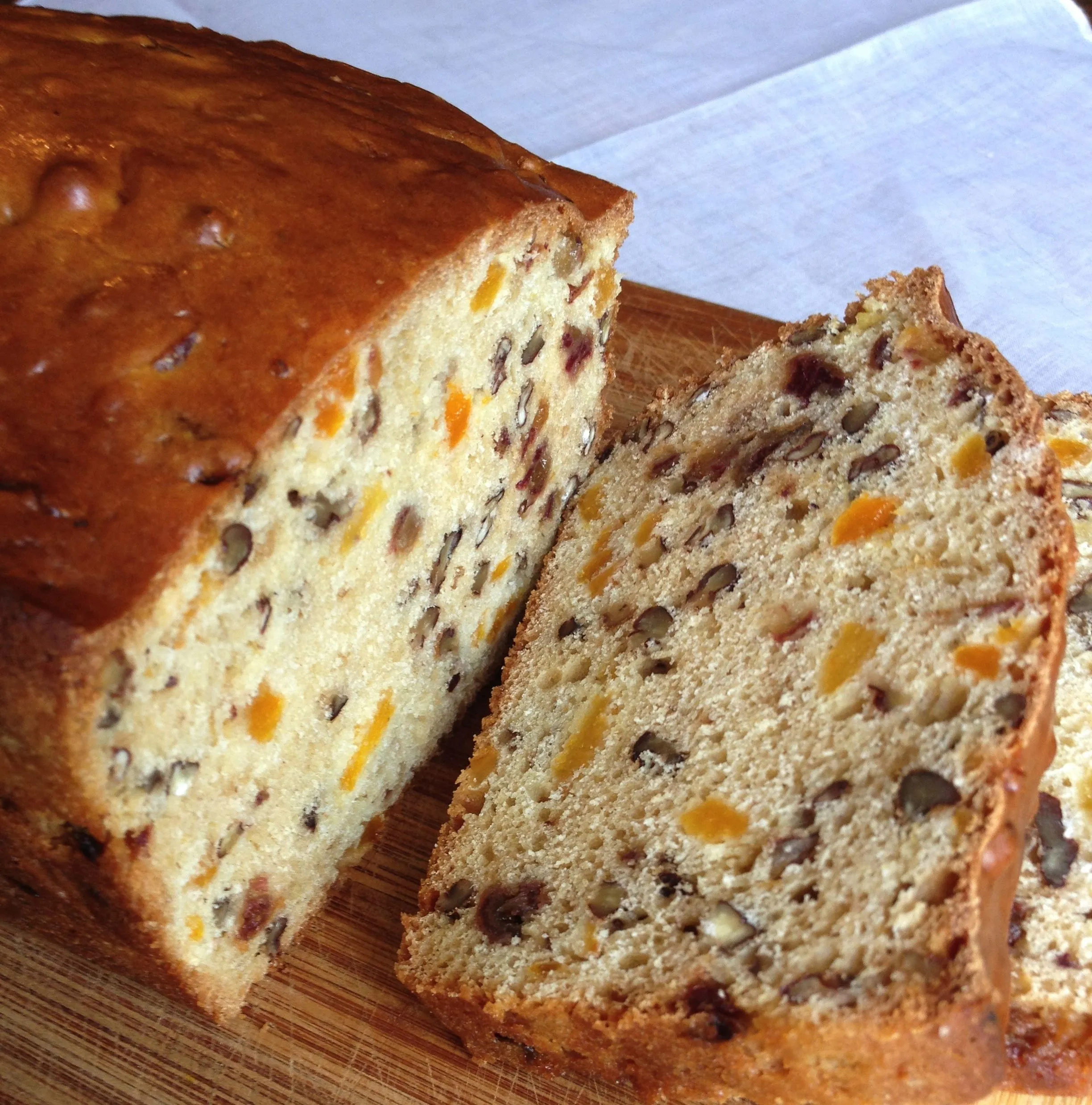 Steam Oven Spiced Apricot Date and Seed Bread