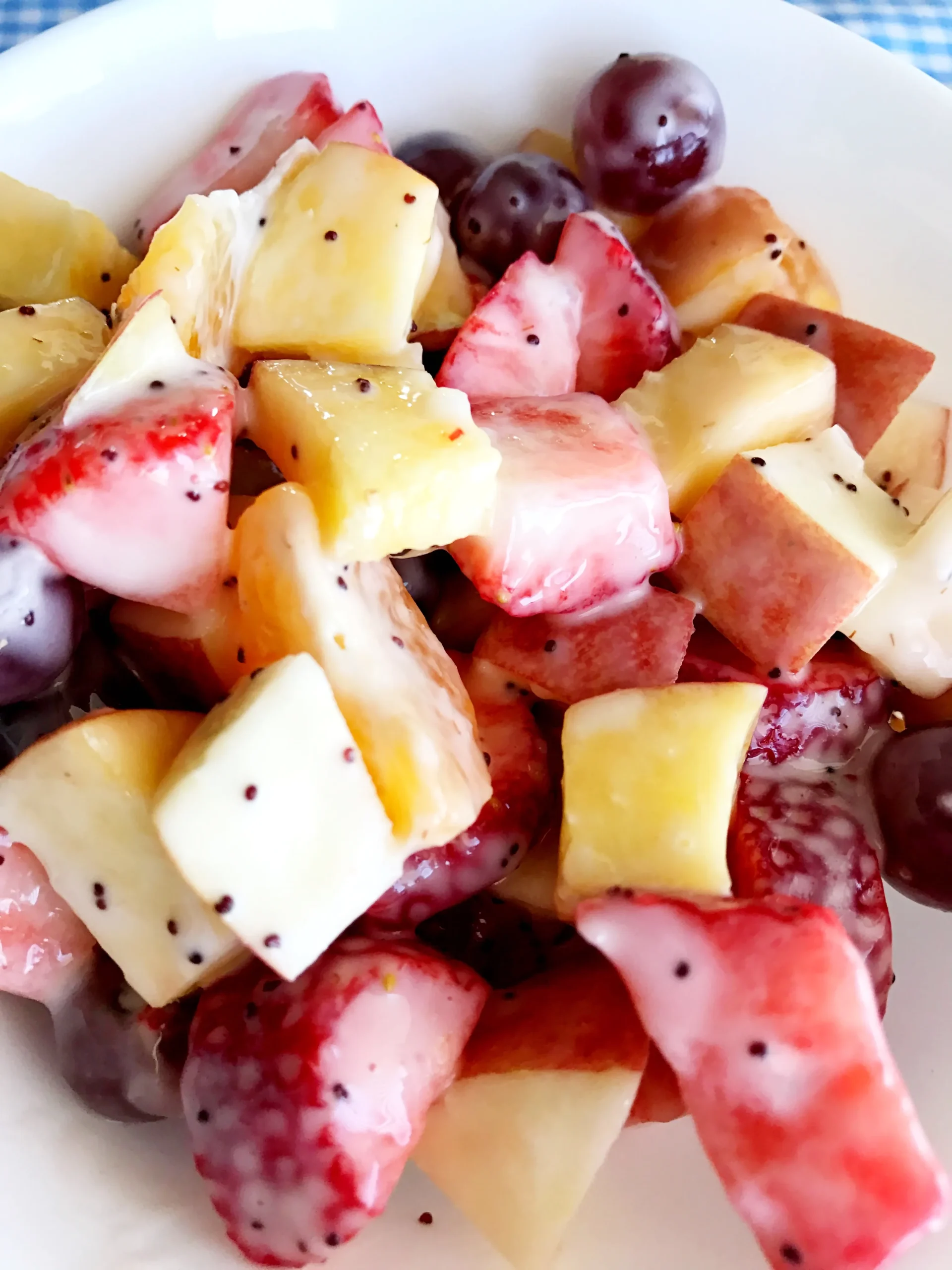 Stone Fruit Salad with Poppyseed