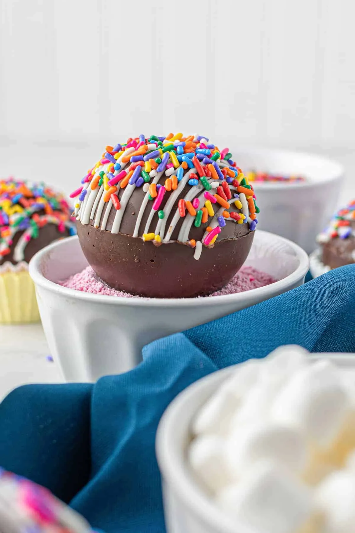 Strawberry Hot Chocolate Bombs
