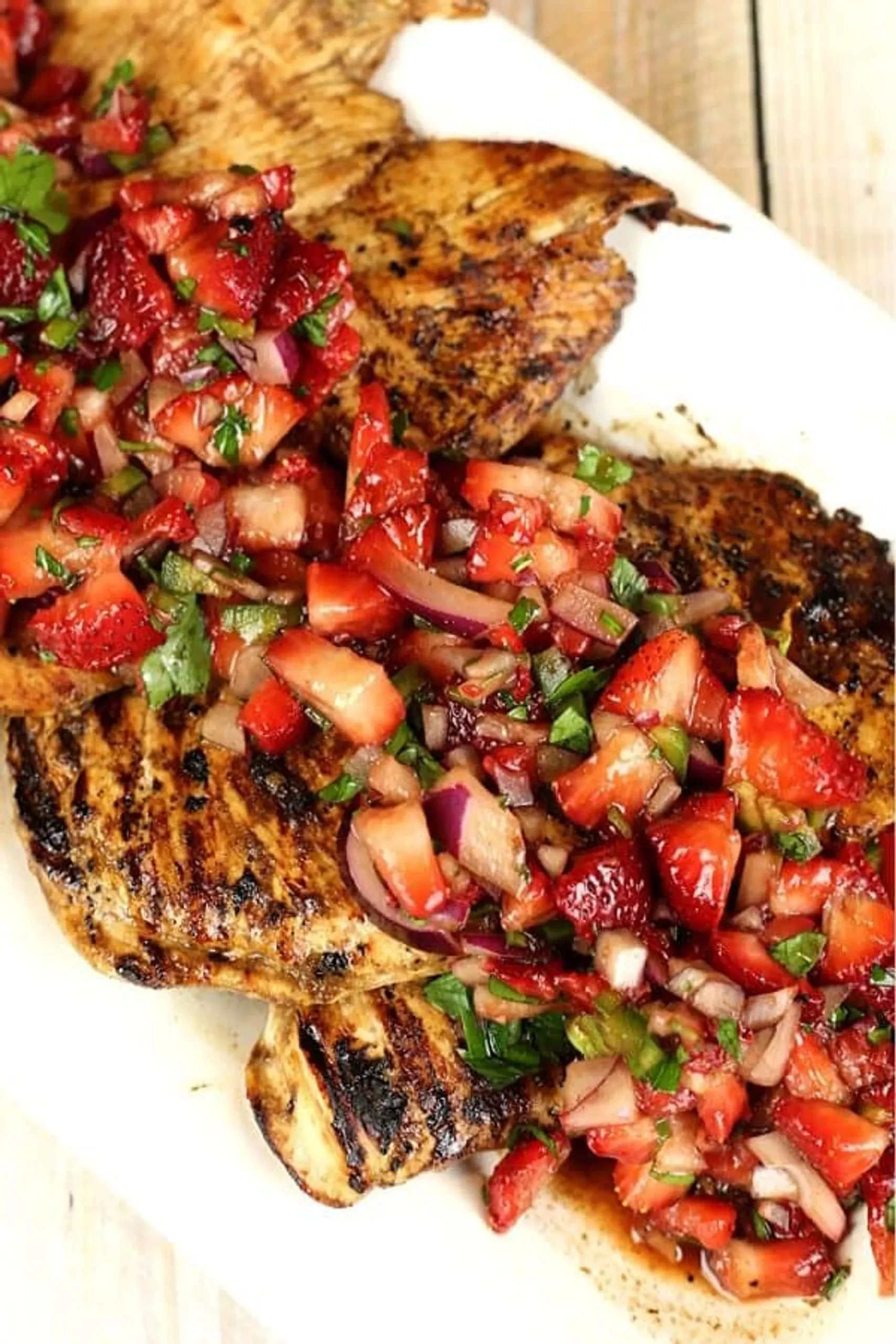 Strawberry and Balsamic Grilled Chicken