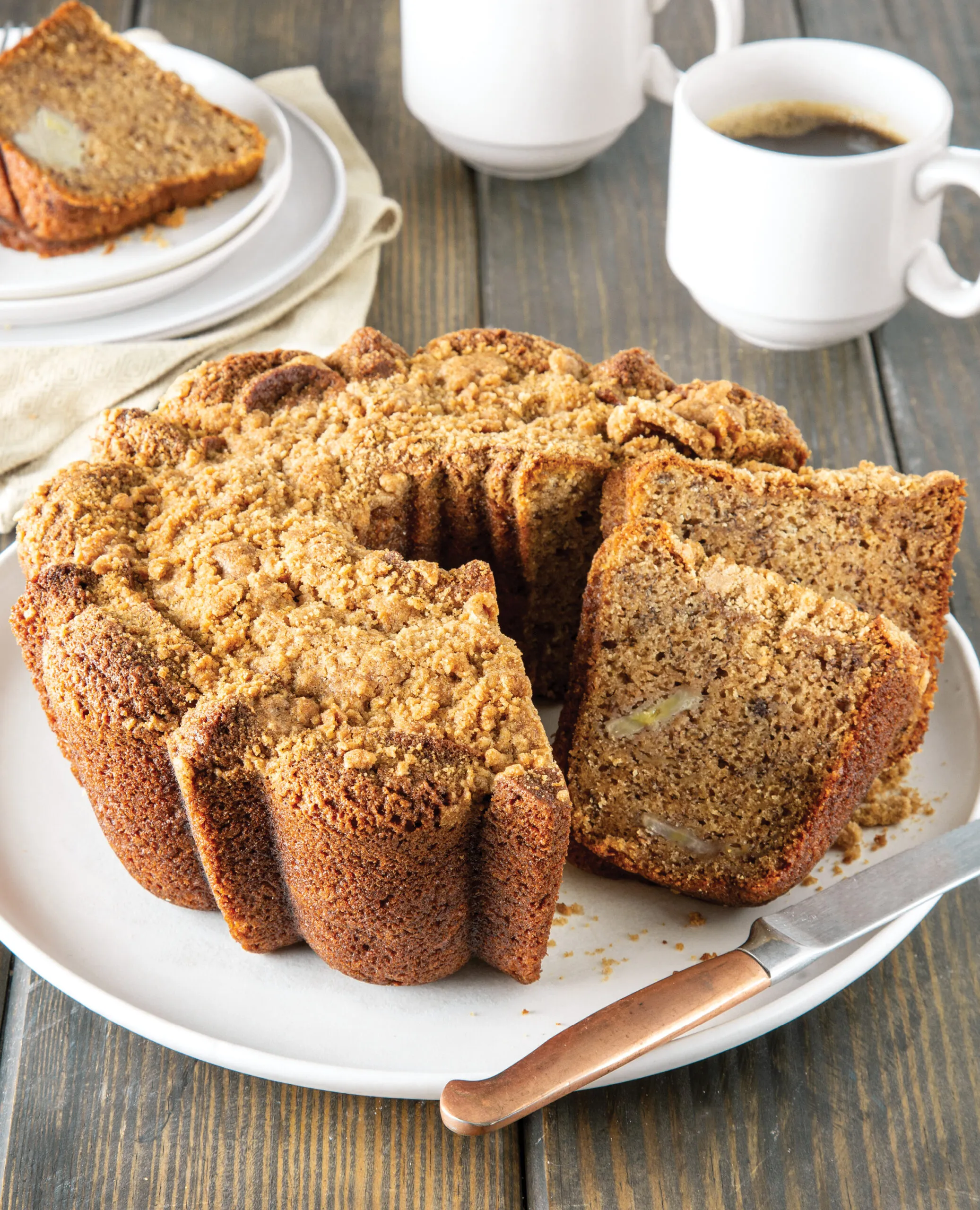 Streusel Banana Bread Bundt
